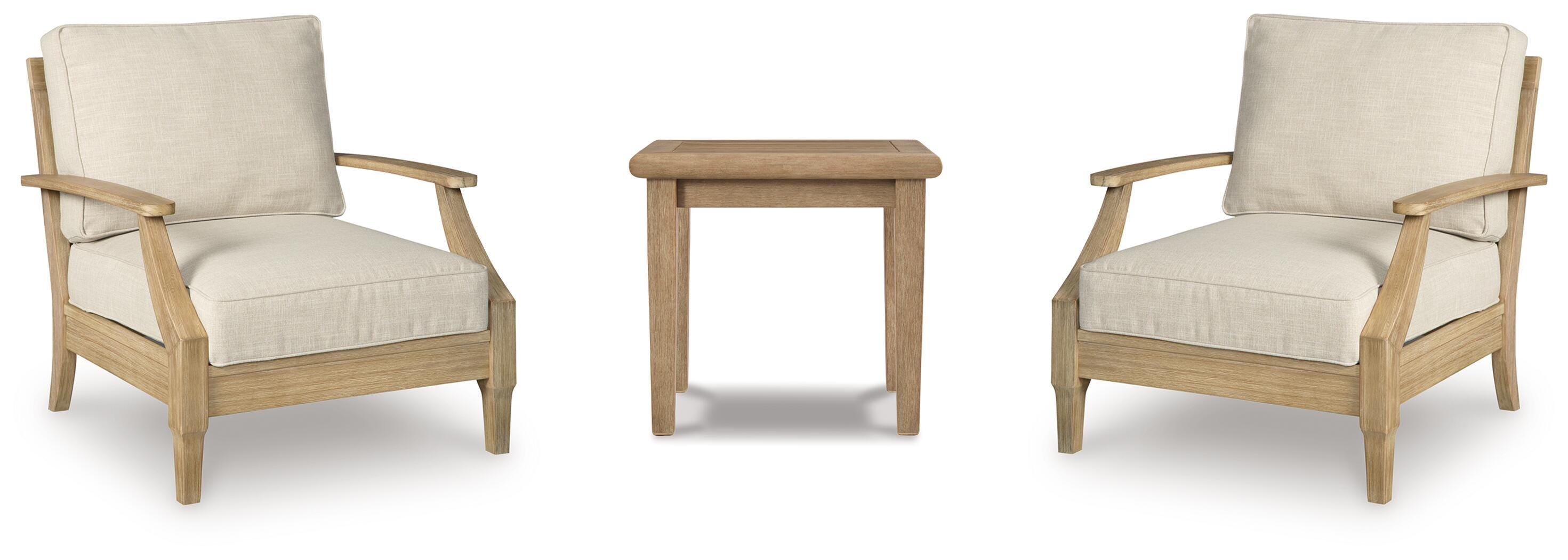 Clare View 2 Outdoor Chairs with End Table, , large
