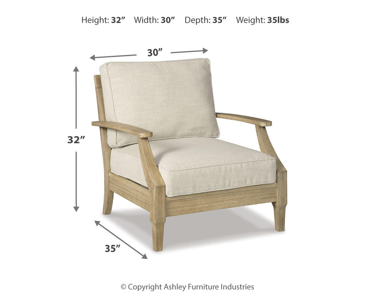 Clare View Lounge Chair with Cushion - image 9