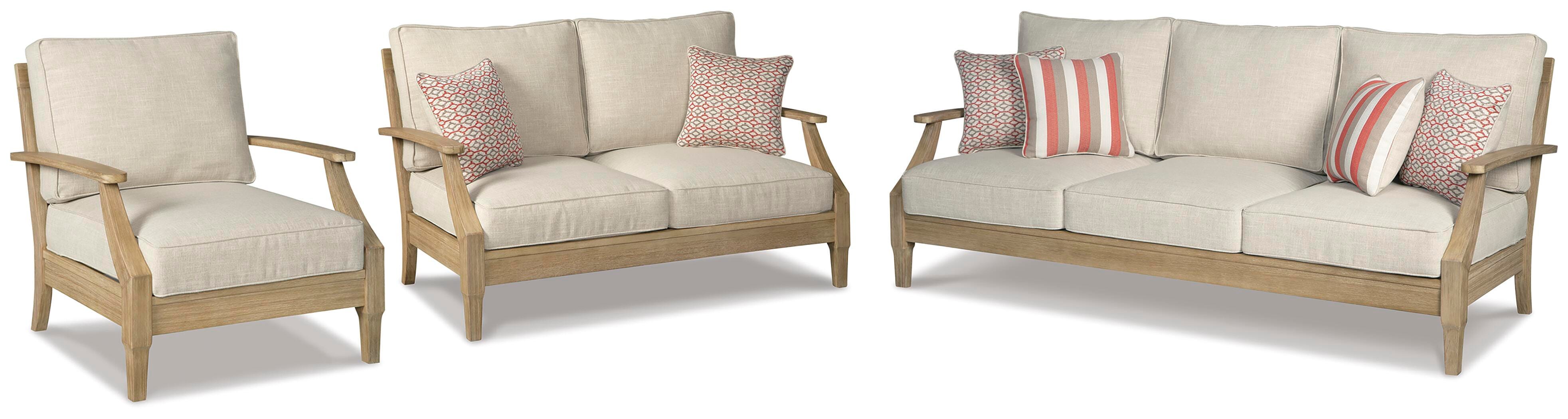 Clare View Outdoor Sofa, Loveseat and Lounge Chair - image 1