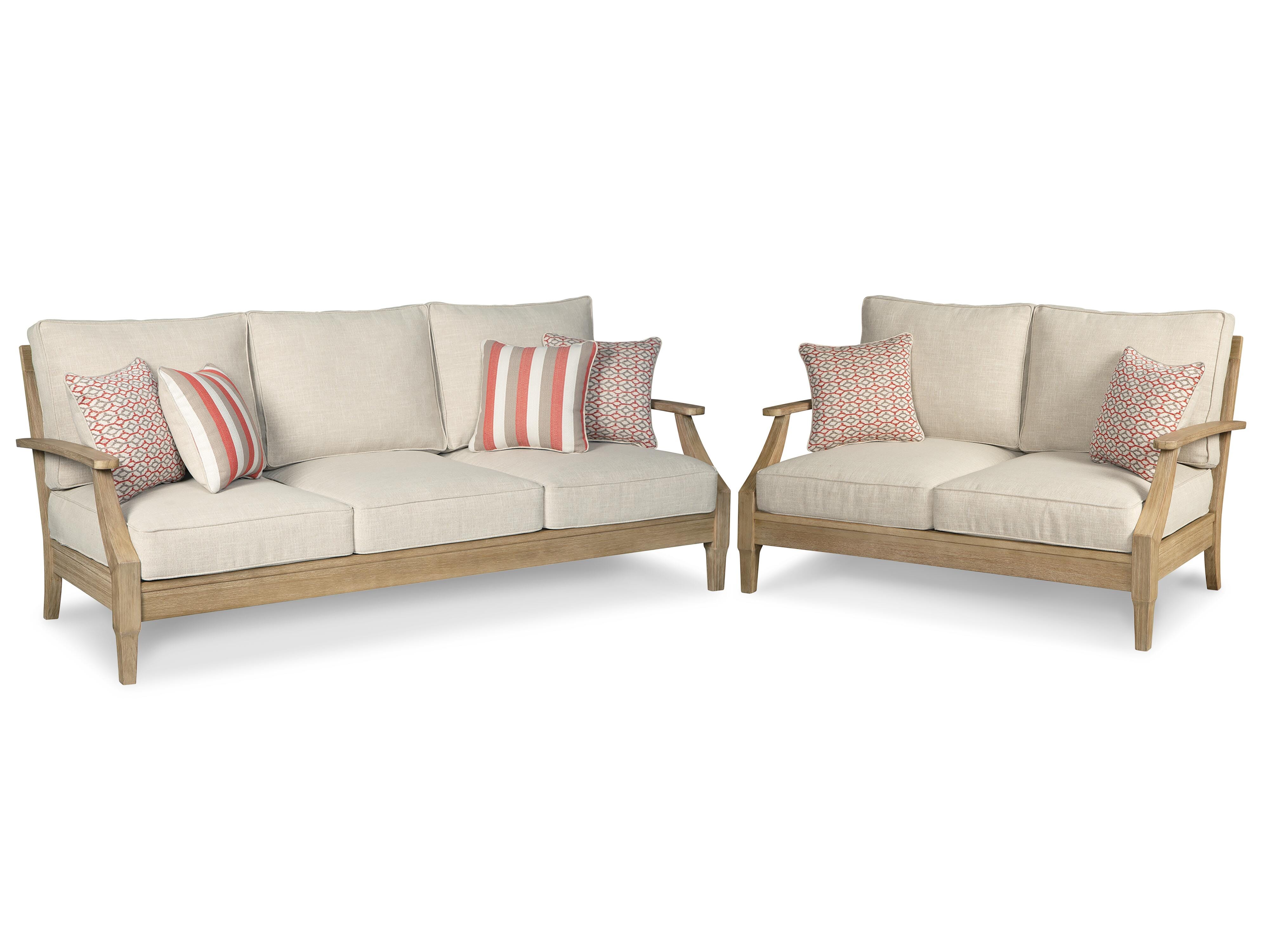 Clare View Outdoor Sofa and Loveseat, , large