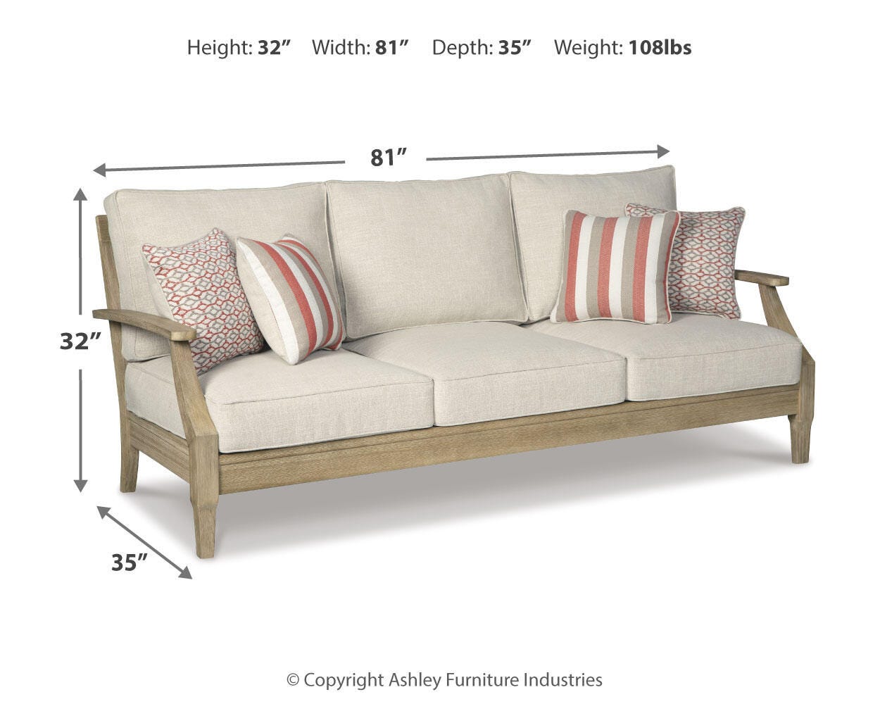 Clare View Sofa with Cushion - image 6