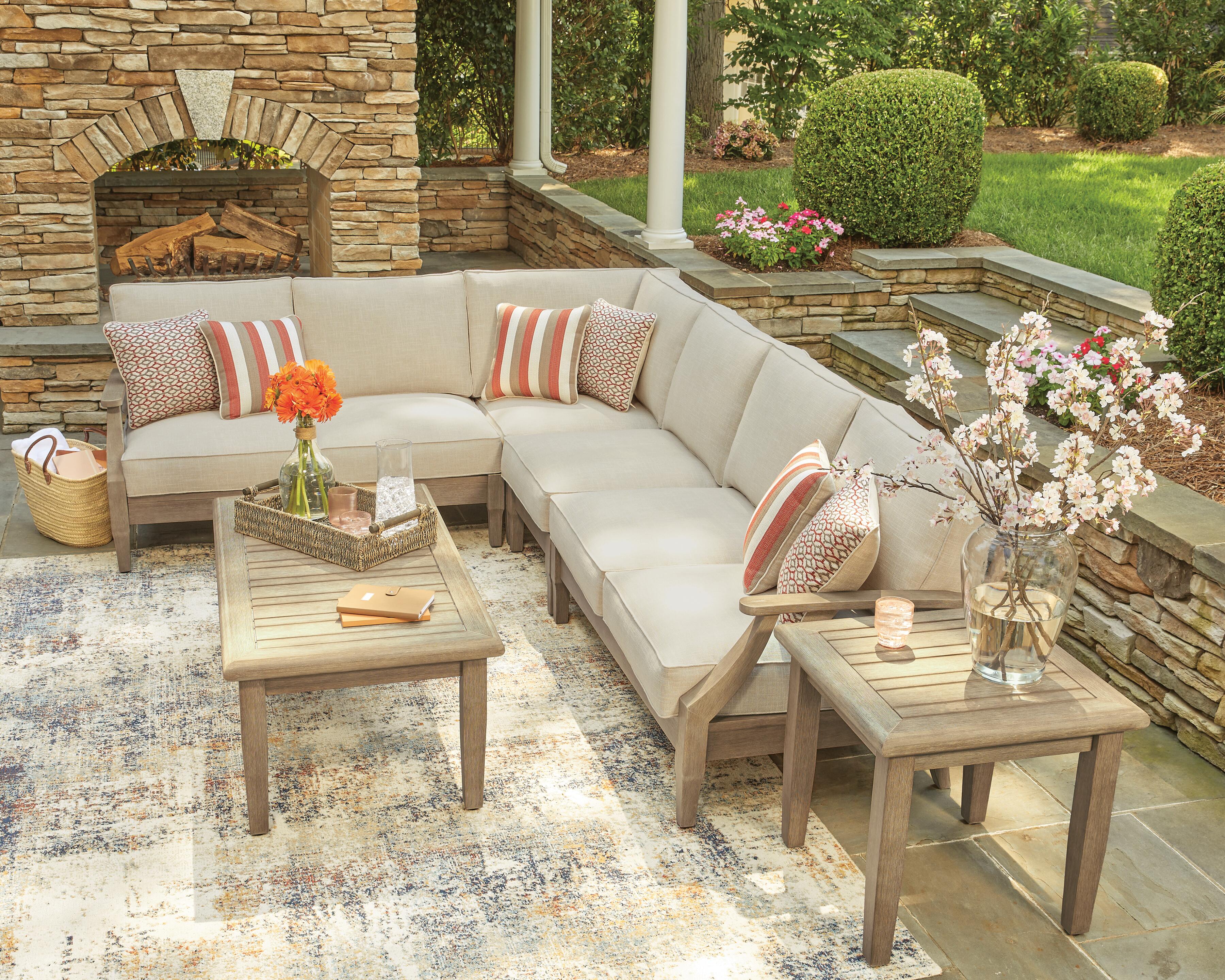 Clare View 4-Piece Outdoor Sectional - image 3