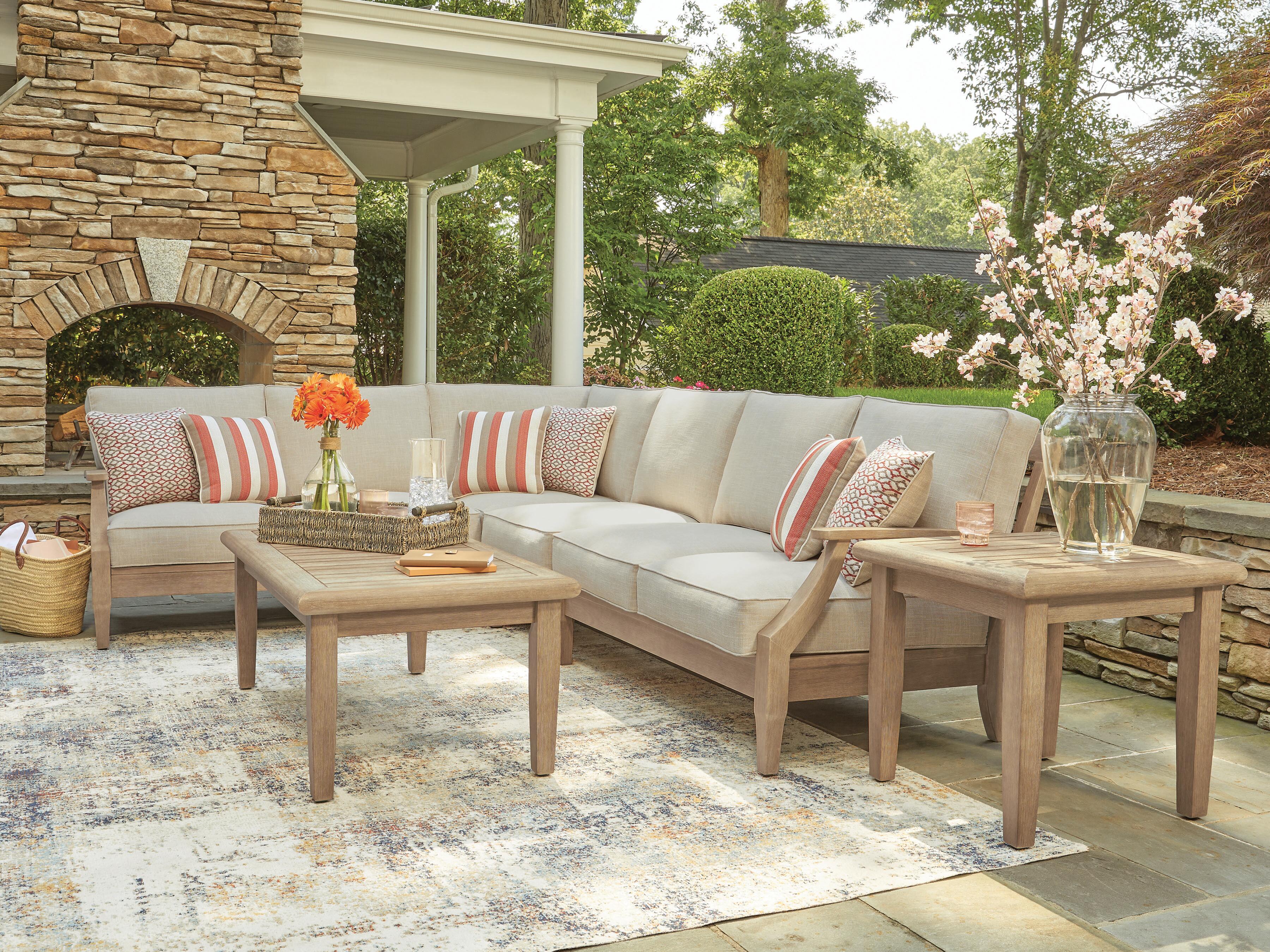 Clare View 4-Piece Outdoor Sectional, , rollover