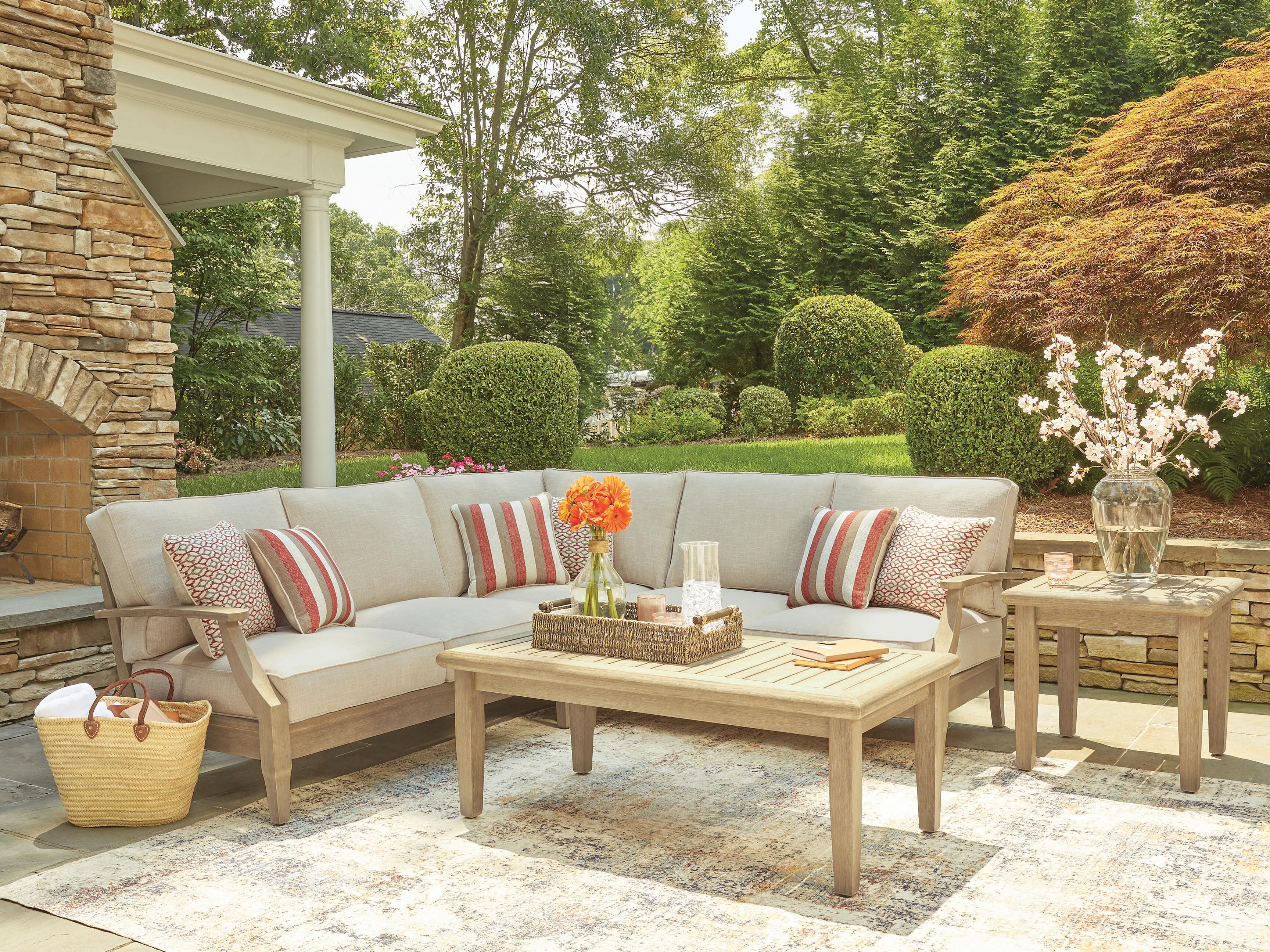 Clare View 3-Piece Outdoor Sectional, , rollover