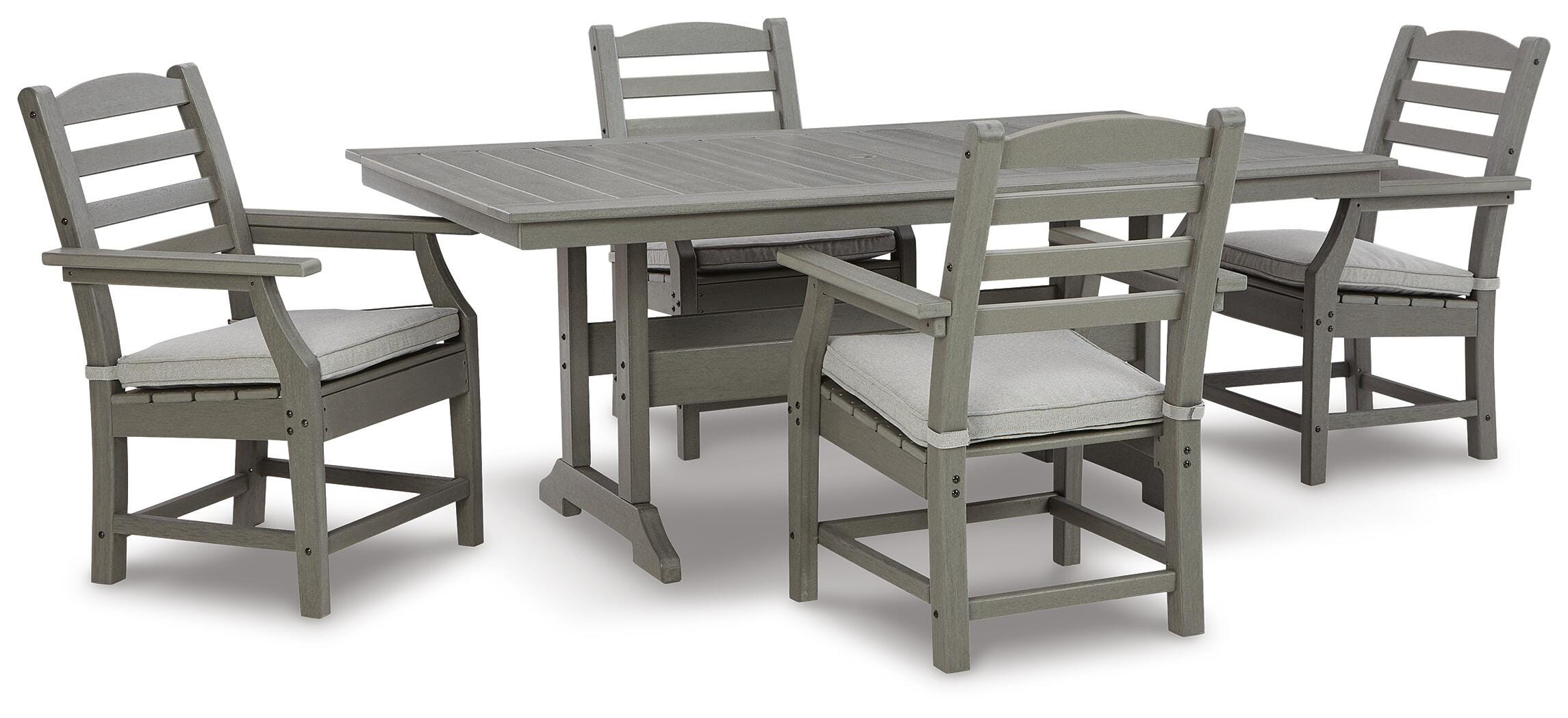 Visola Outdoor Dining Table with 4 Chairs - image 2
