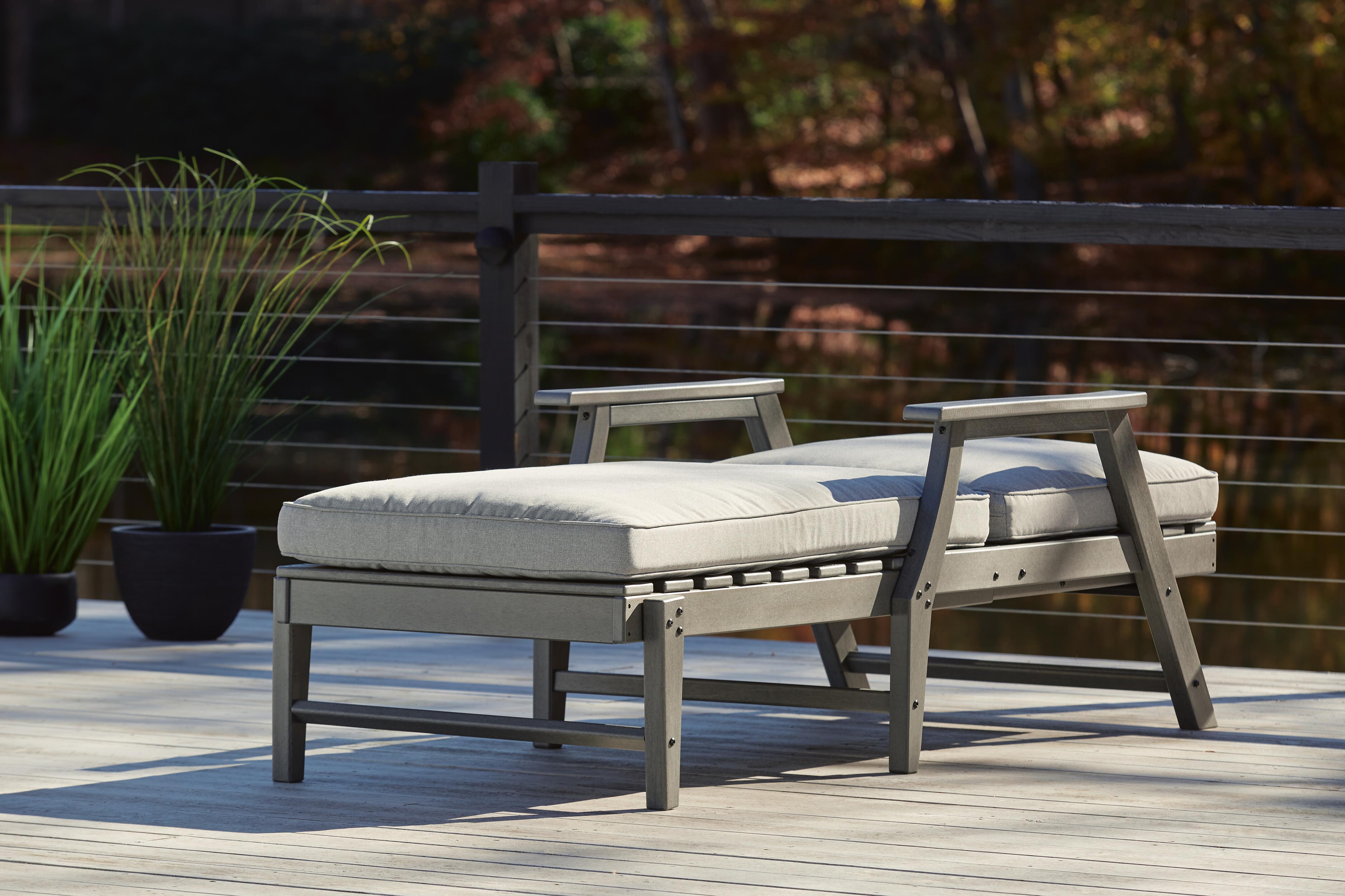 Visola Chaise Lounge with Cushion - image 9