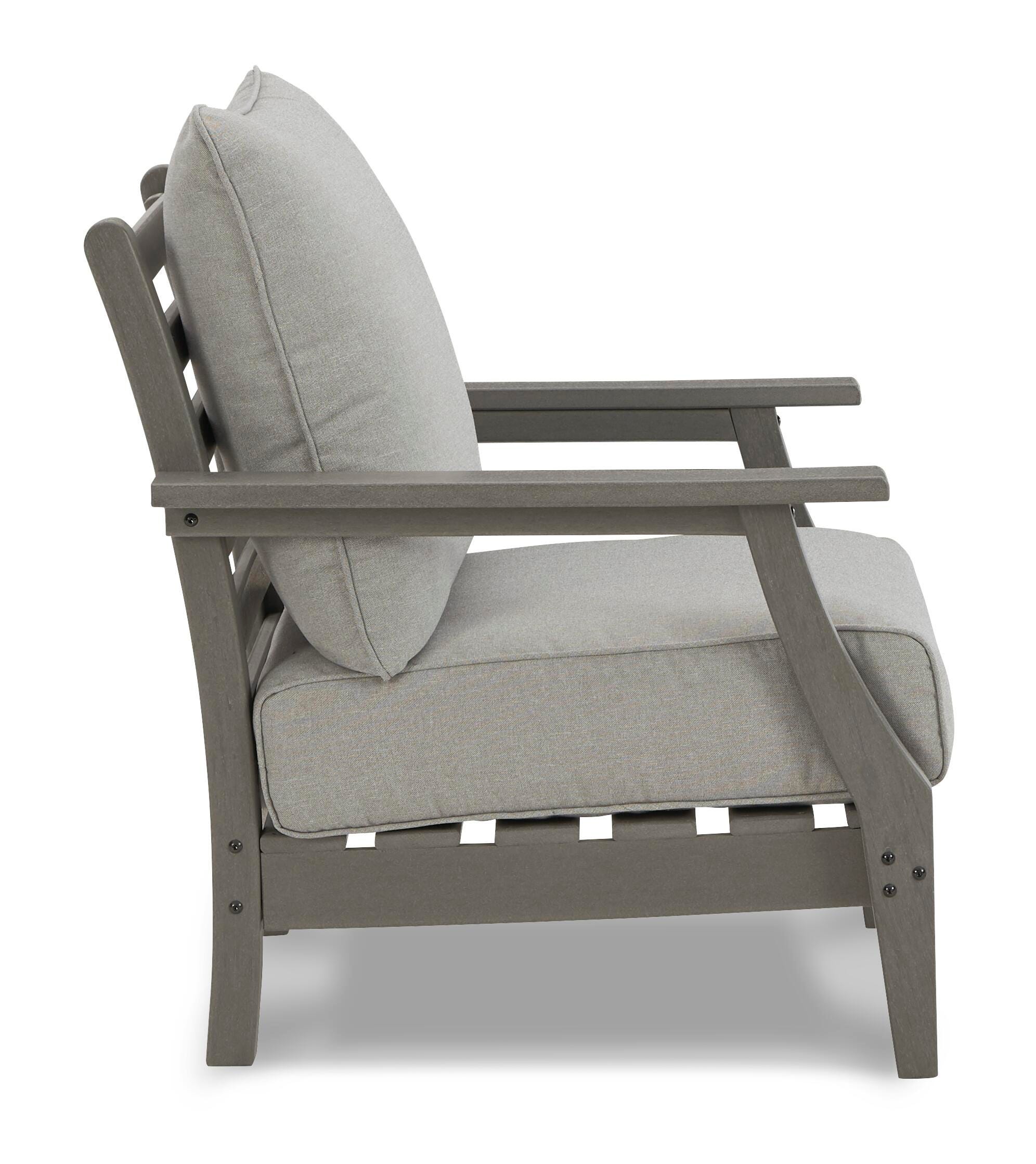 Visola Outdoor Loveseat, 2 Lounge Chairs and Coffee Table - image 10