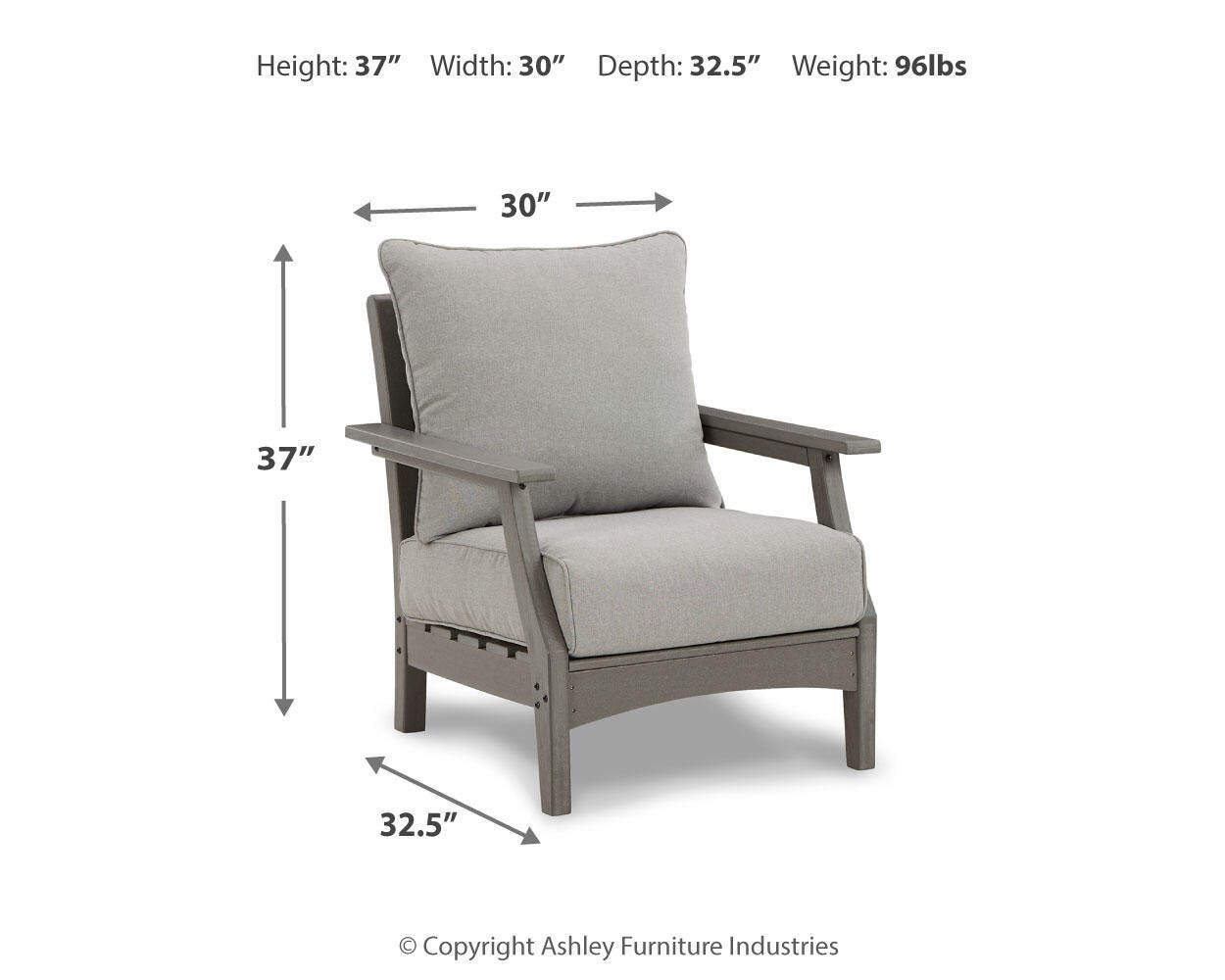 Visola Lounge Chair with Cushion (Set of 2) - image 7