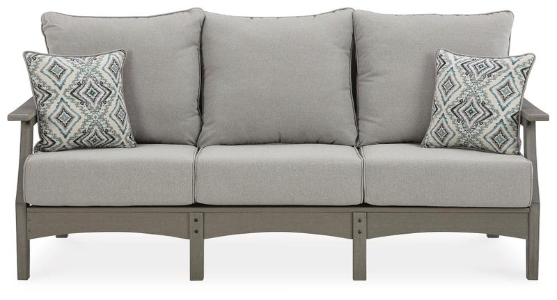 Visola Outdoor Sofa, Gray