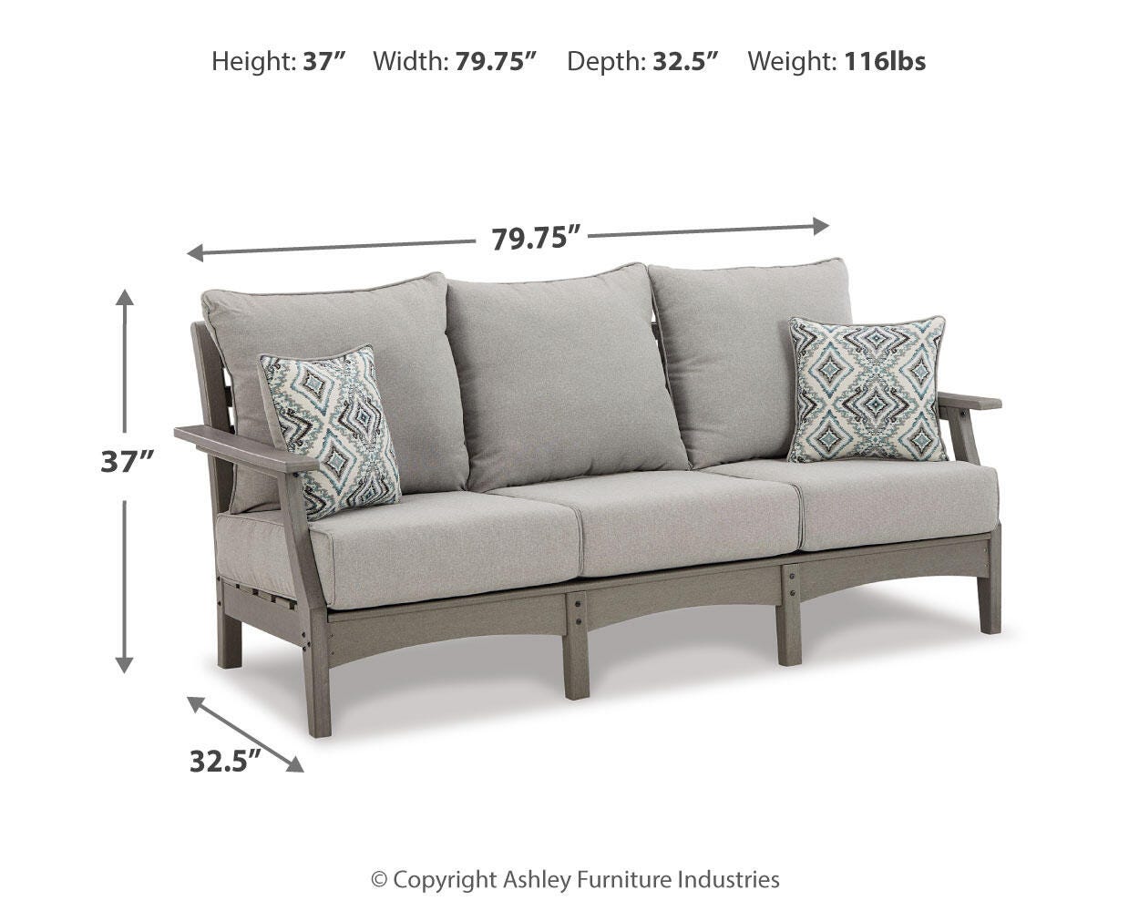 Visola Outdoor Sofa with Cushion - image 4