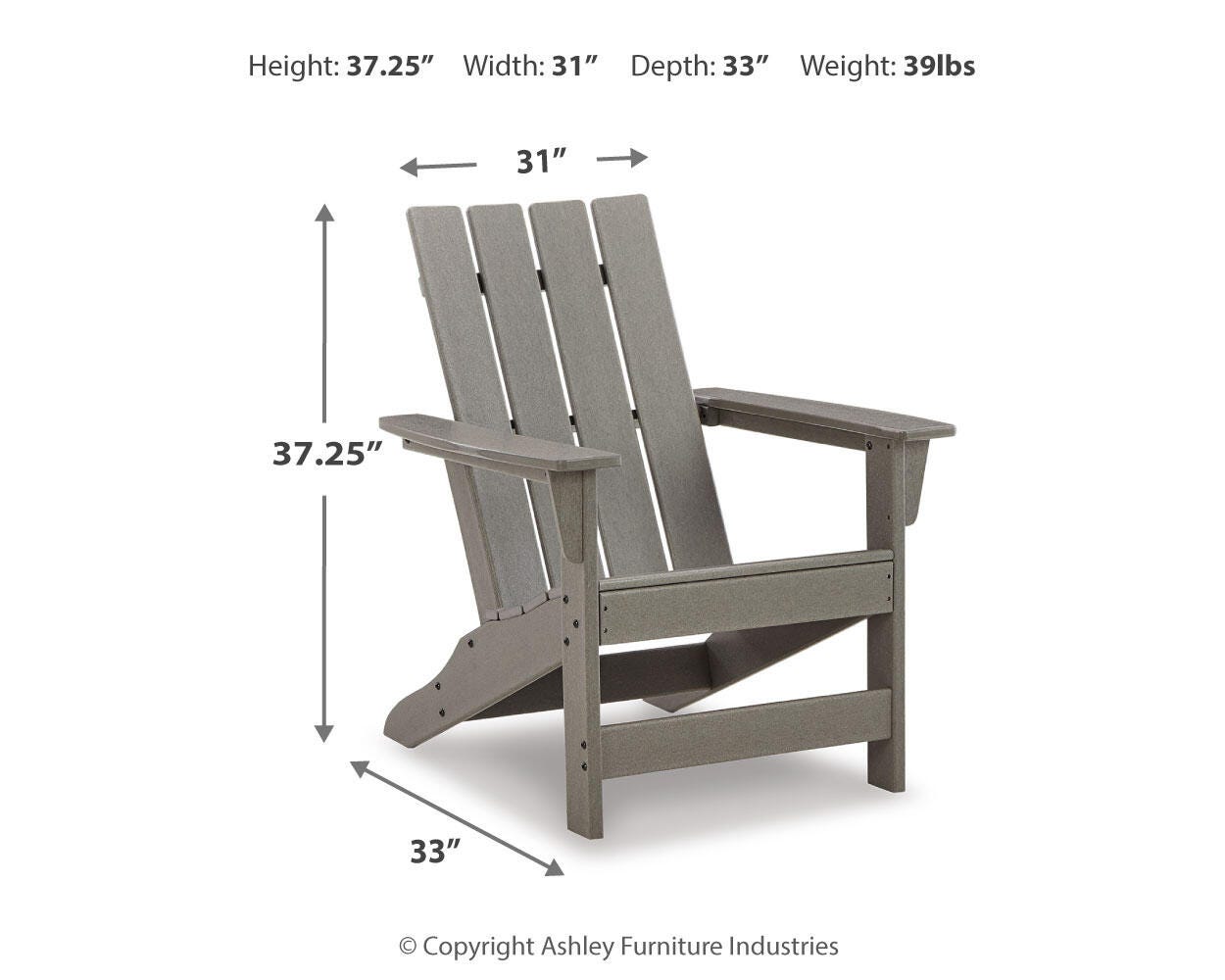 Visola Adirondack Chair - image 7