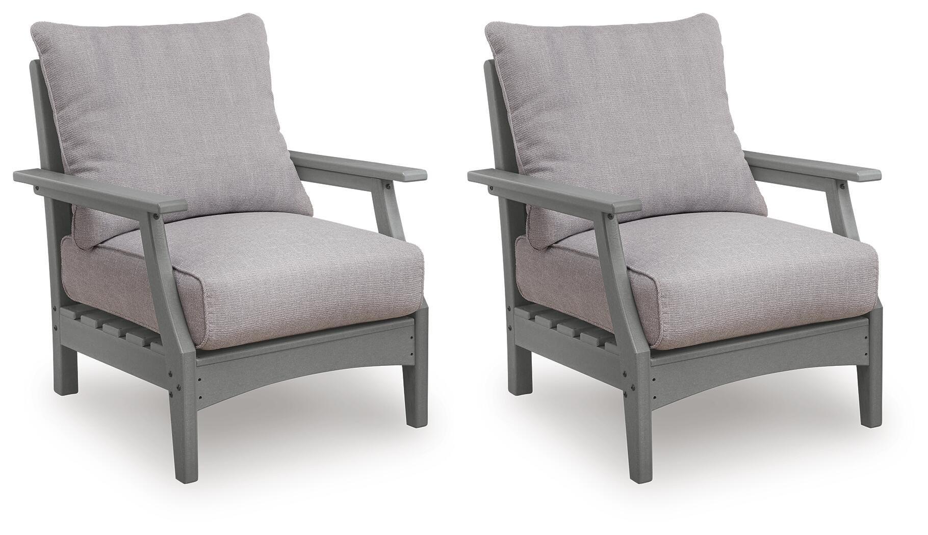 Lone View Bay Outdoor Lounge Chair (Set of 2)