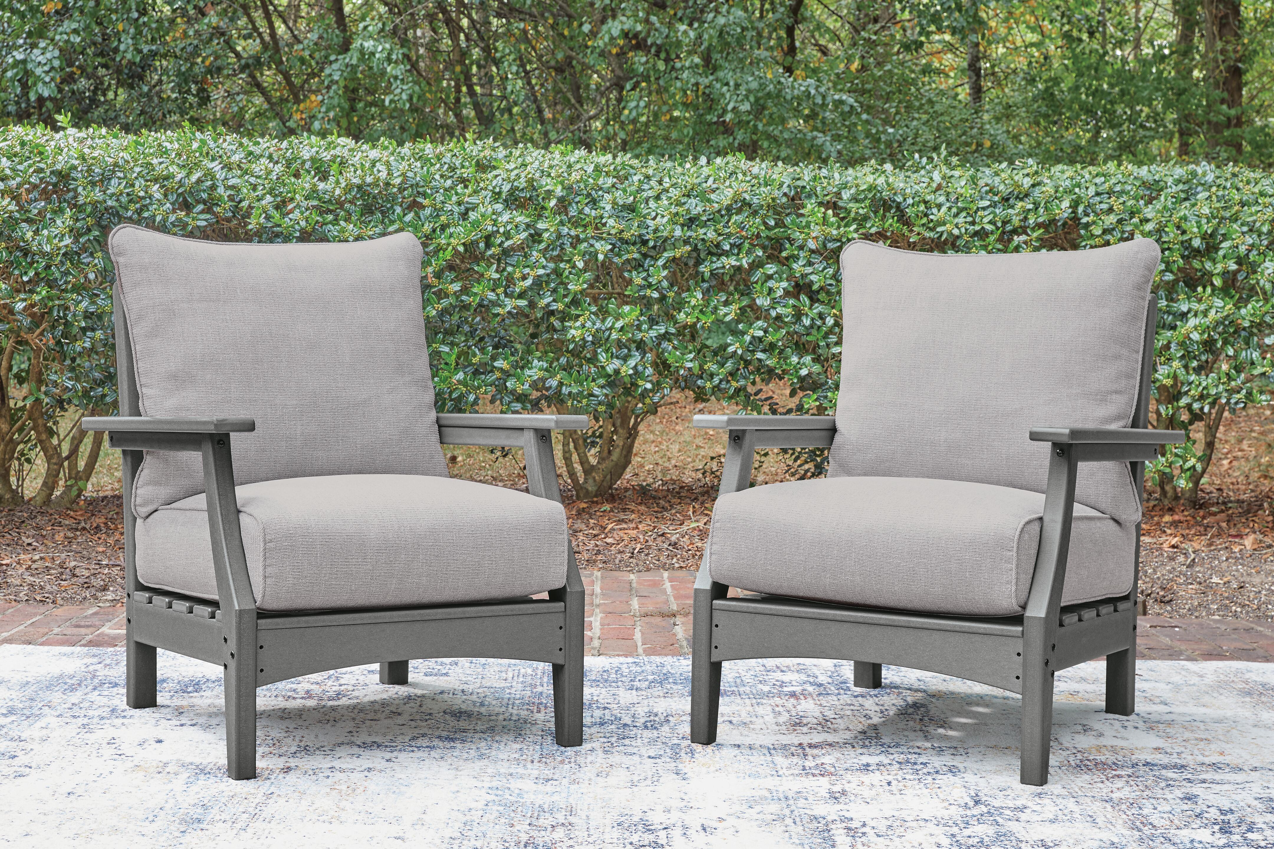 Lone View Bay Outdoor Sofa with 2 Lounge Chairs, , large