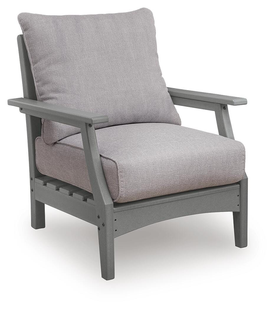 Lone View Bay Outdoor Lounge Chair with Cushion - image 3