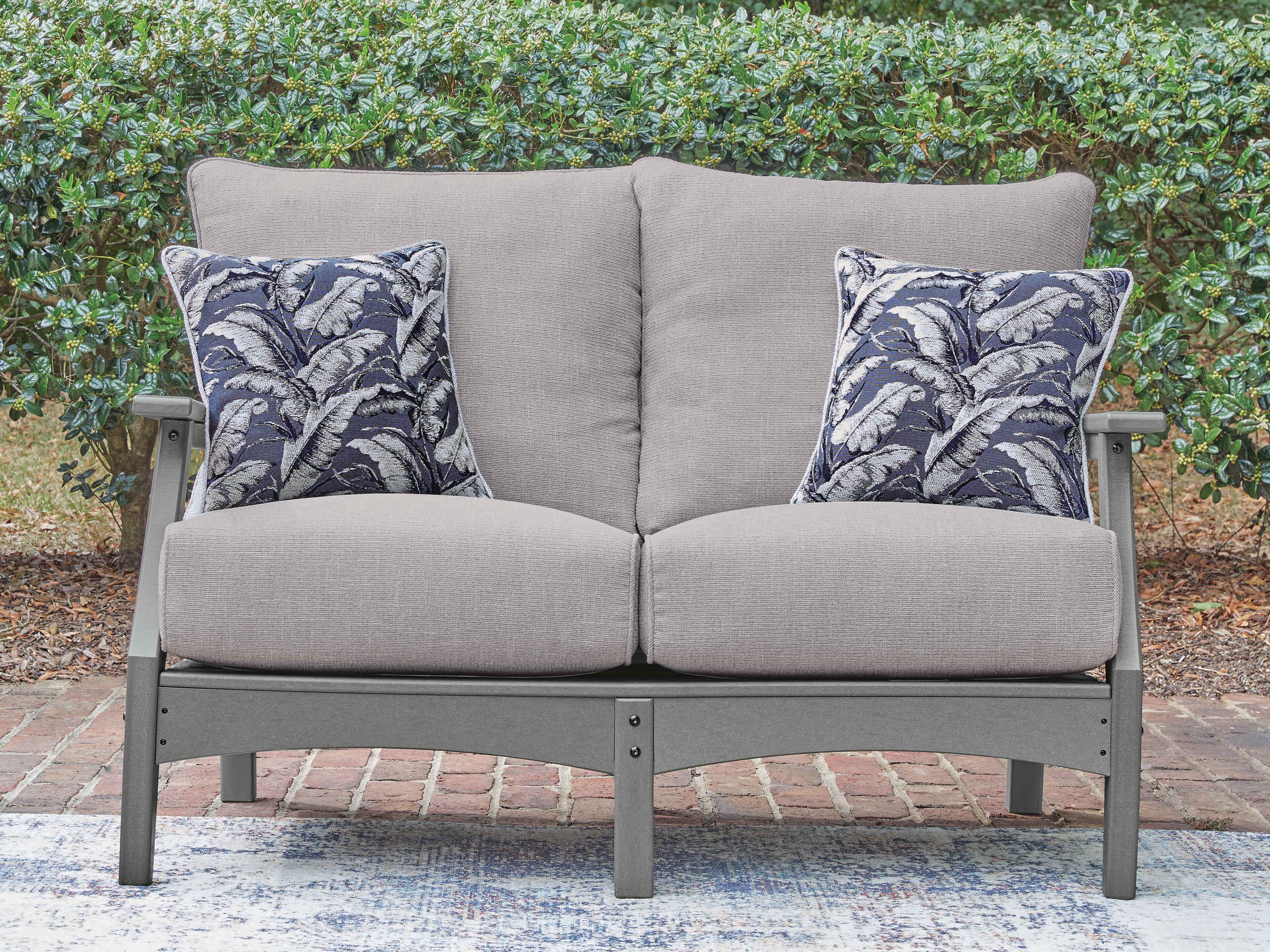 Lone View Bay Outdoor Loveseat with Cushion - image 1