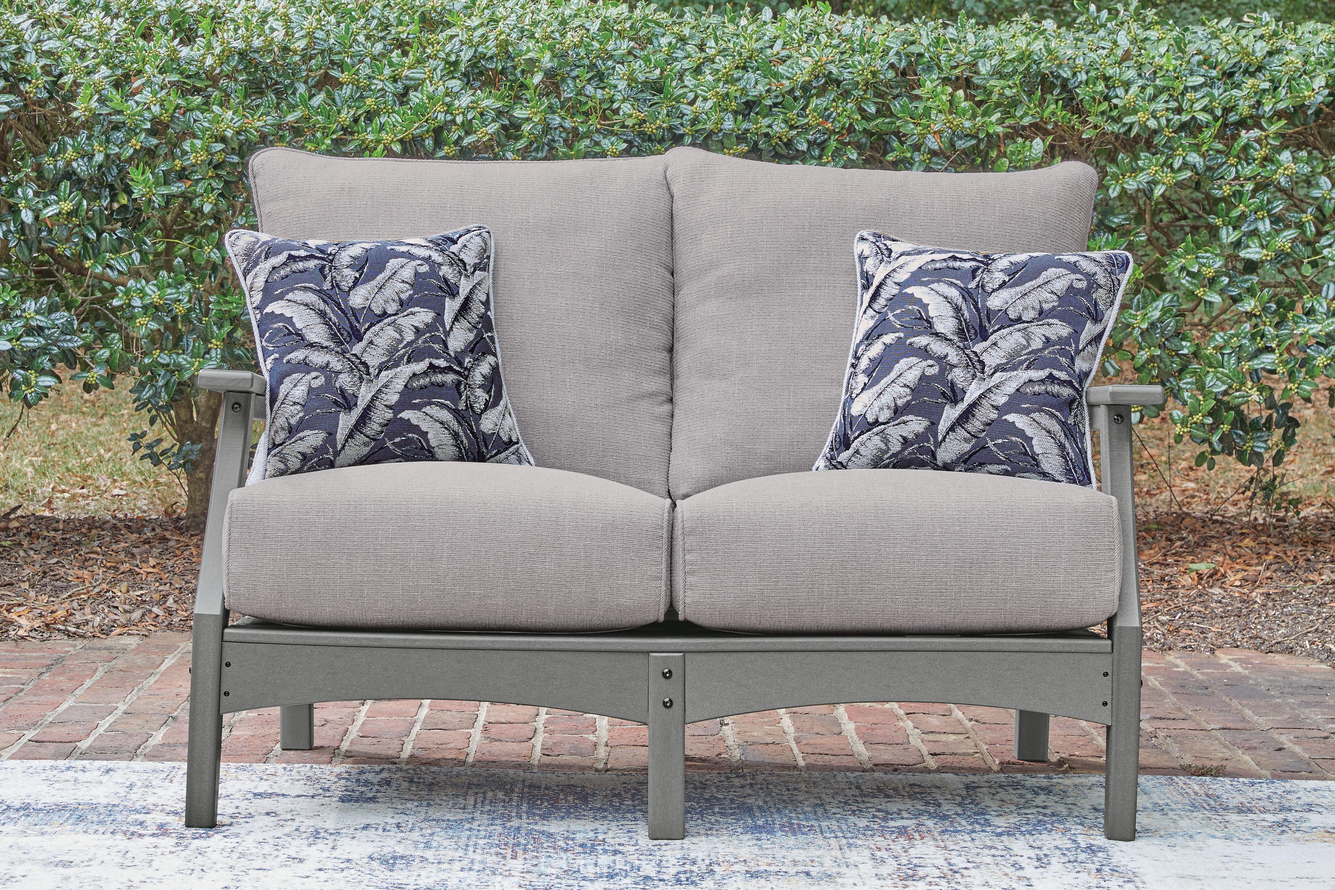 Lone View Bay Outdoor Sofa and Loveseat, , large