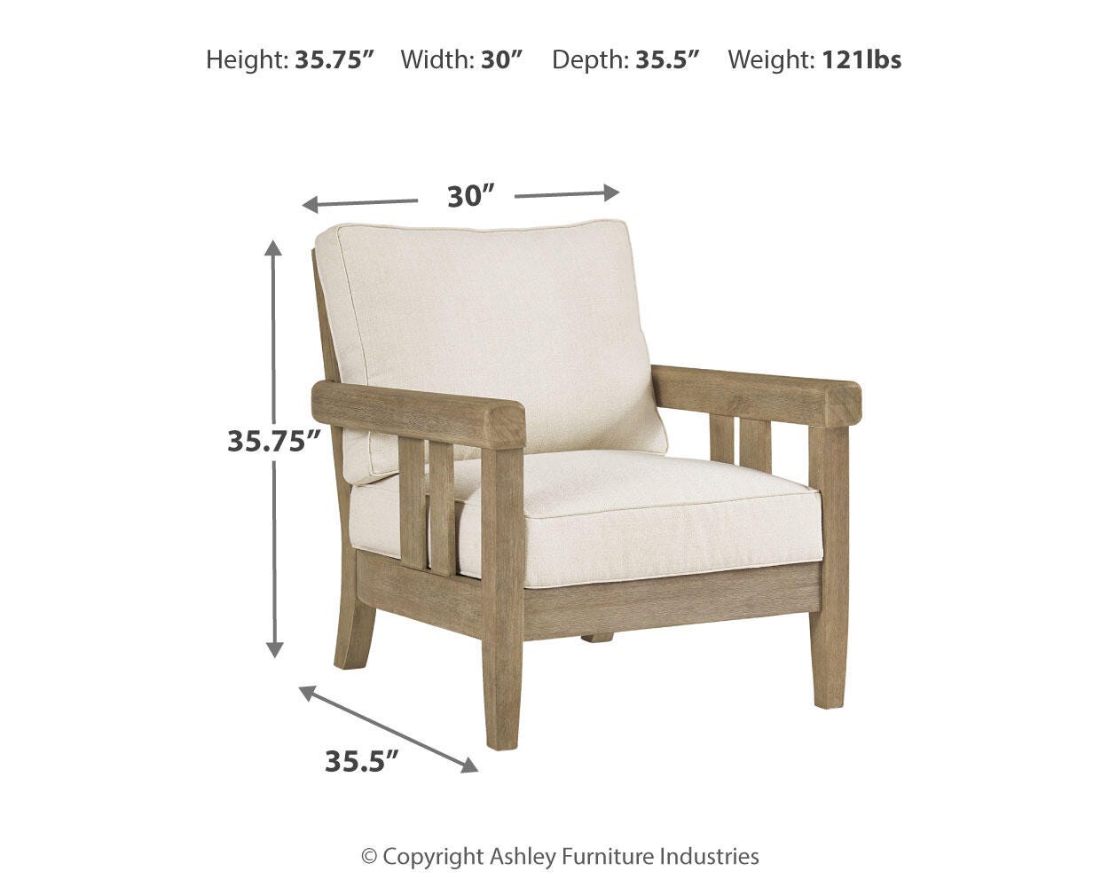 Gerianne Lounge Chair with Cushion - image 4