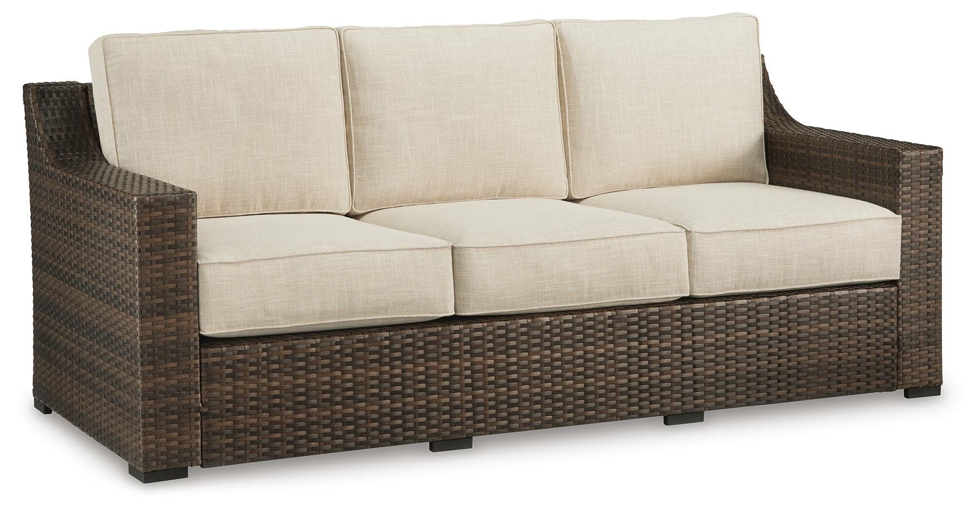 Wellingtons Peak Outdoor Sofa with Cushion - image 2