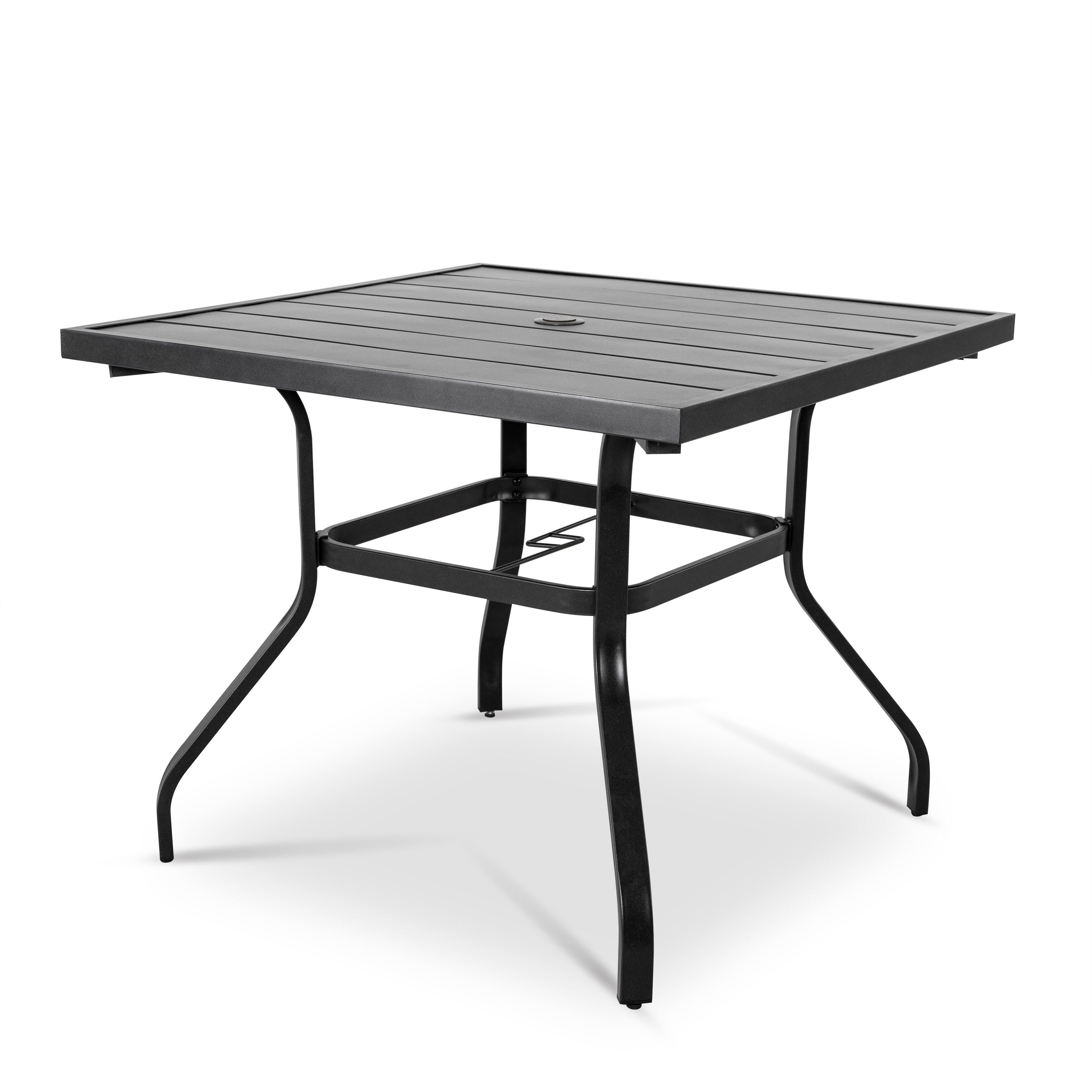 Nuu Garden Outdoor Dining Table and 4 Chairs, , large