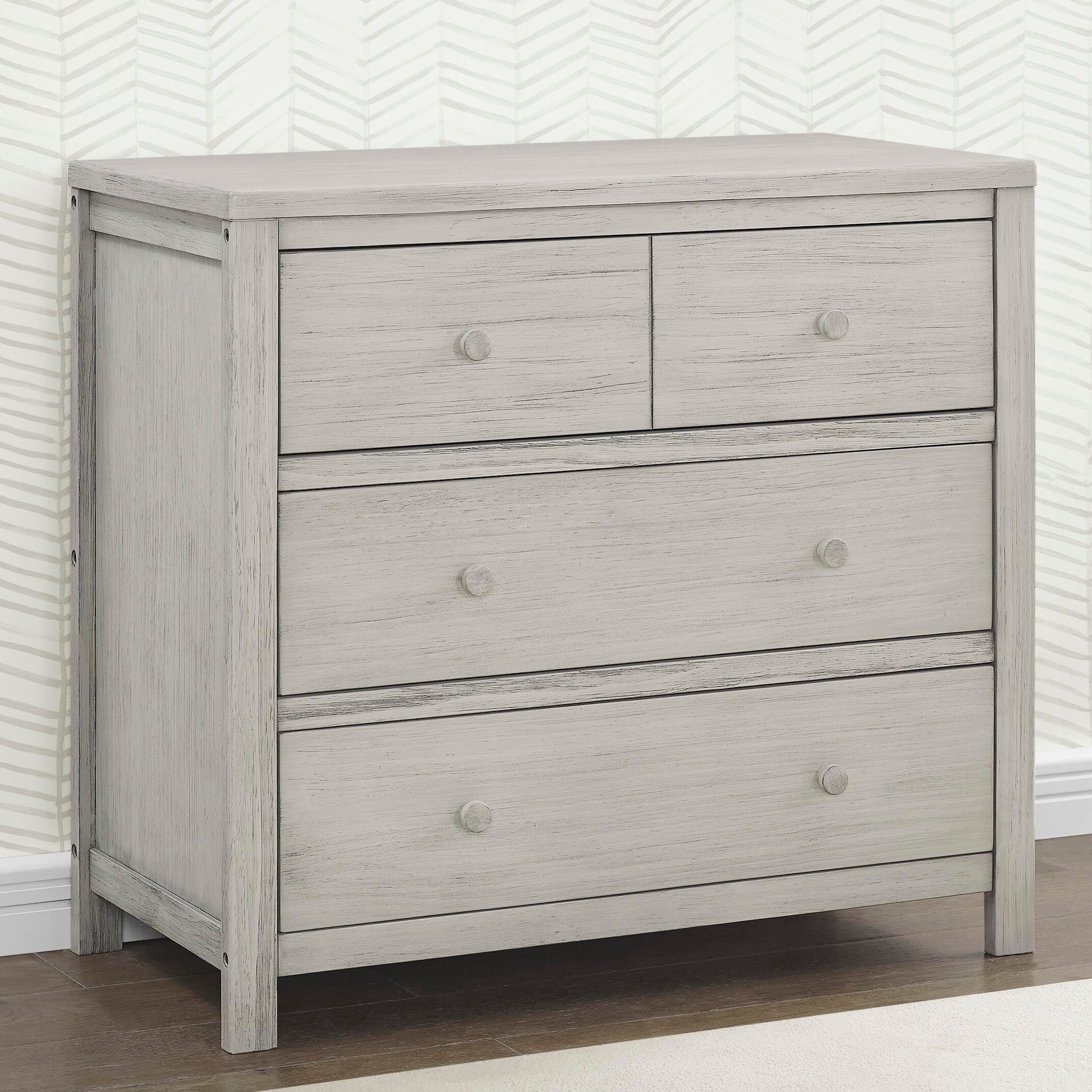 Simmons Kids Simmons Kids Caden 3-Piece Nursery Furniture Bedroom Bundle,  Rustic Mist | Ashley