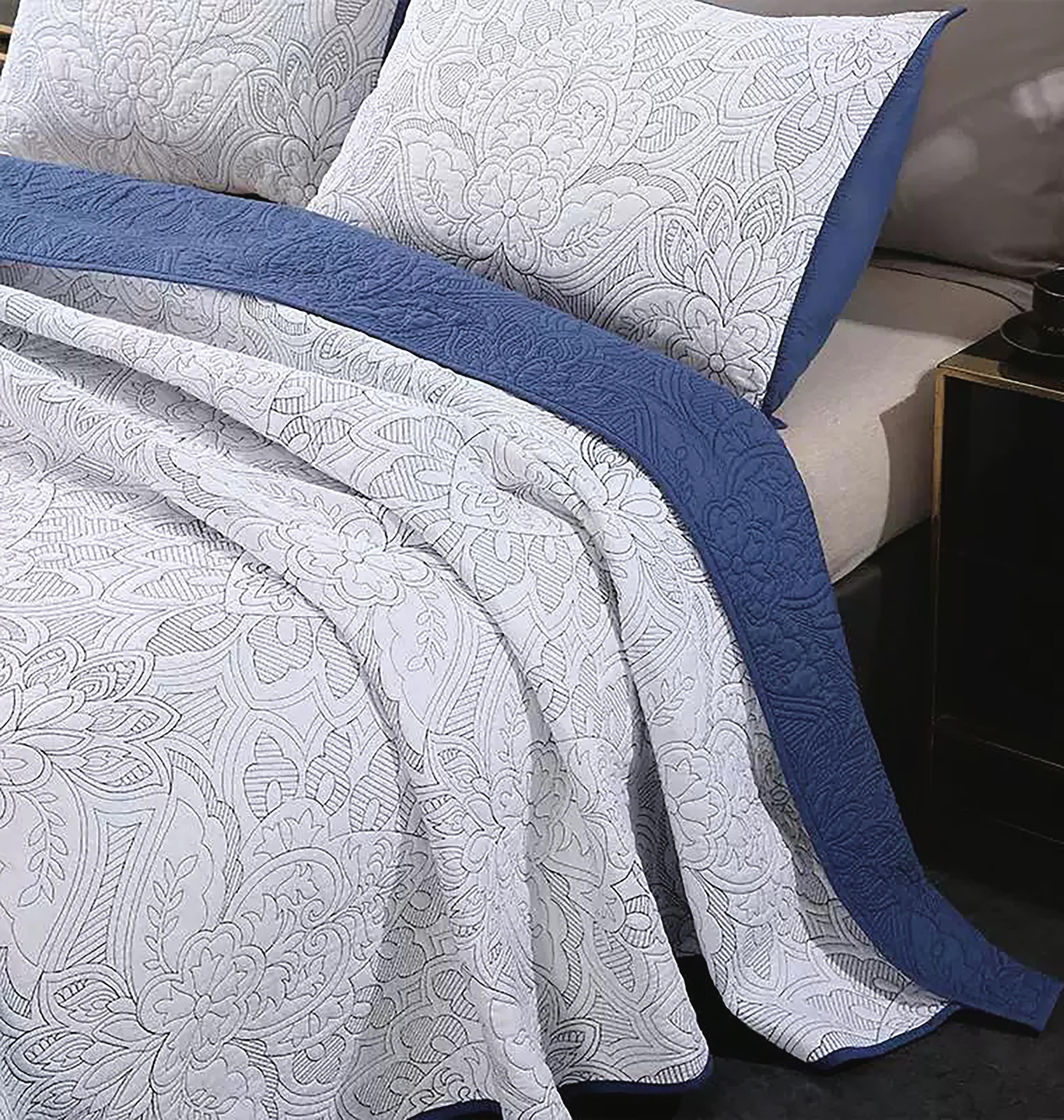 Top of Bed King Coverlet Set (Set of 2) - image 4