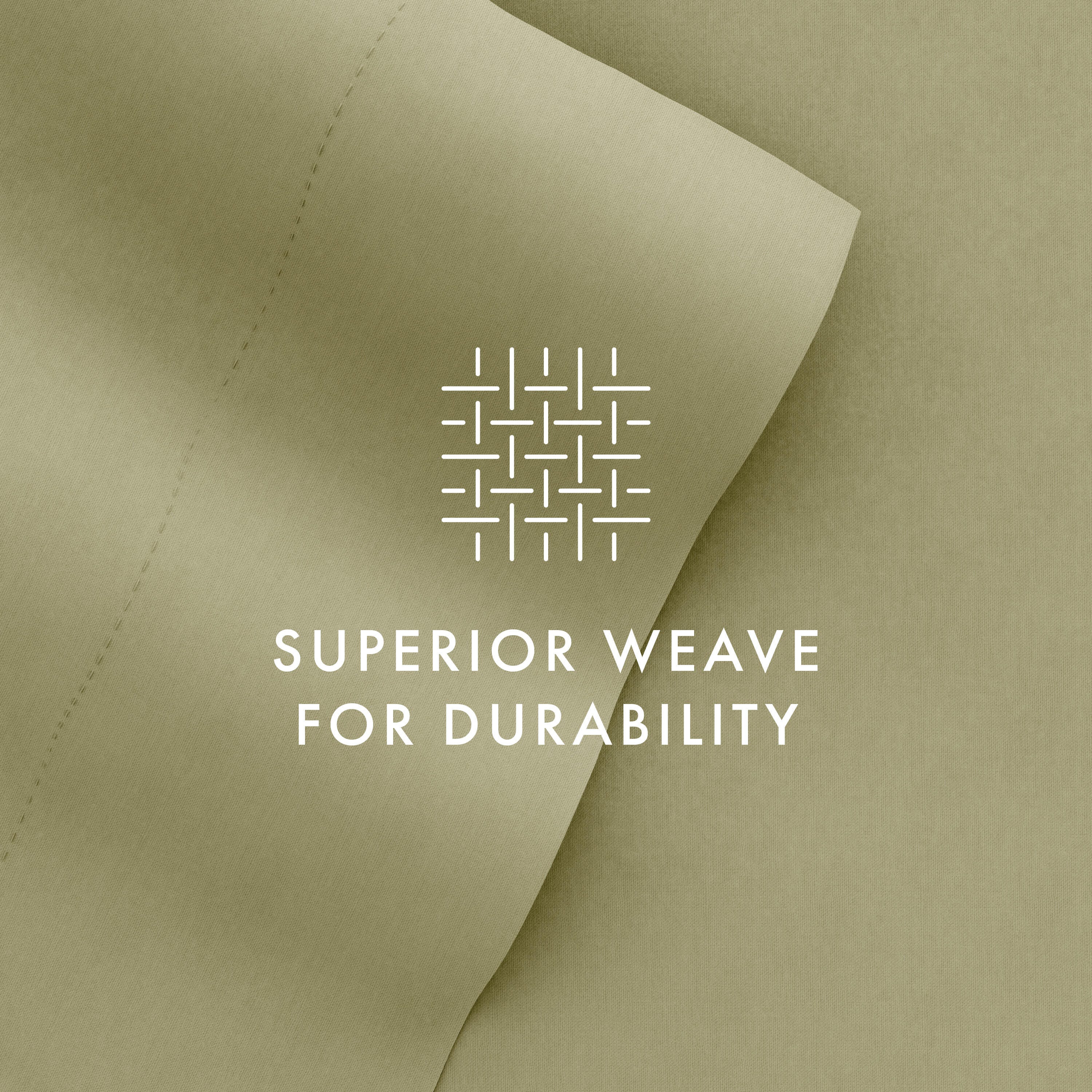 4 Piece Premium Ultra Soft California King Bed Sheet Set, Sage, large