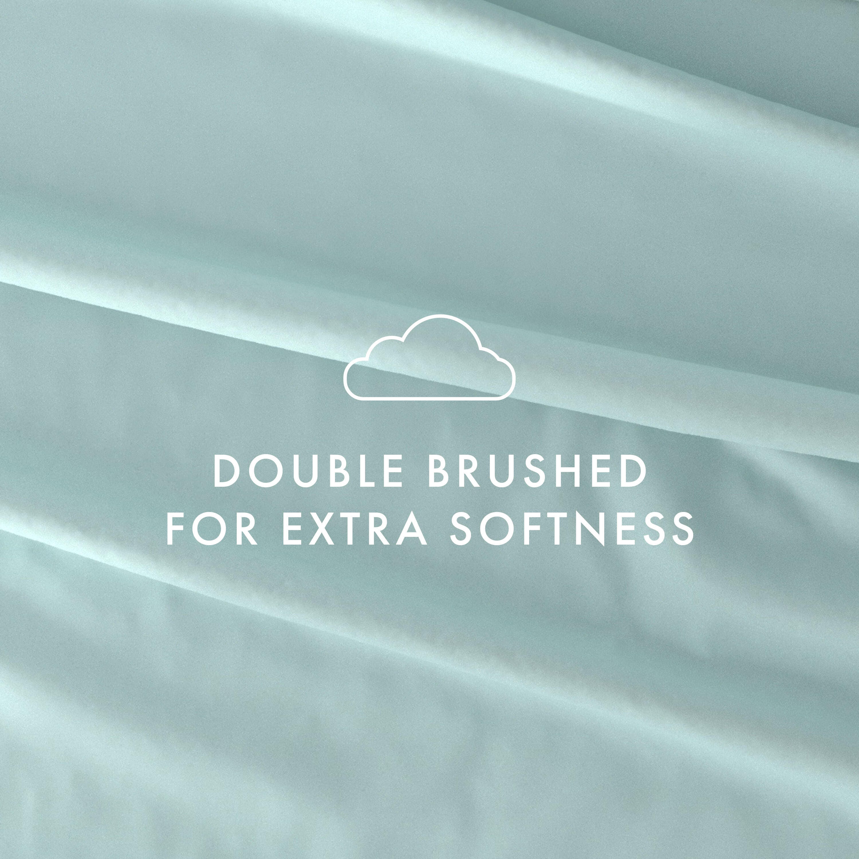 4 Piece Premium Ultra Soft Full Bed Sheet Set, Aqua, large