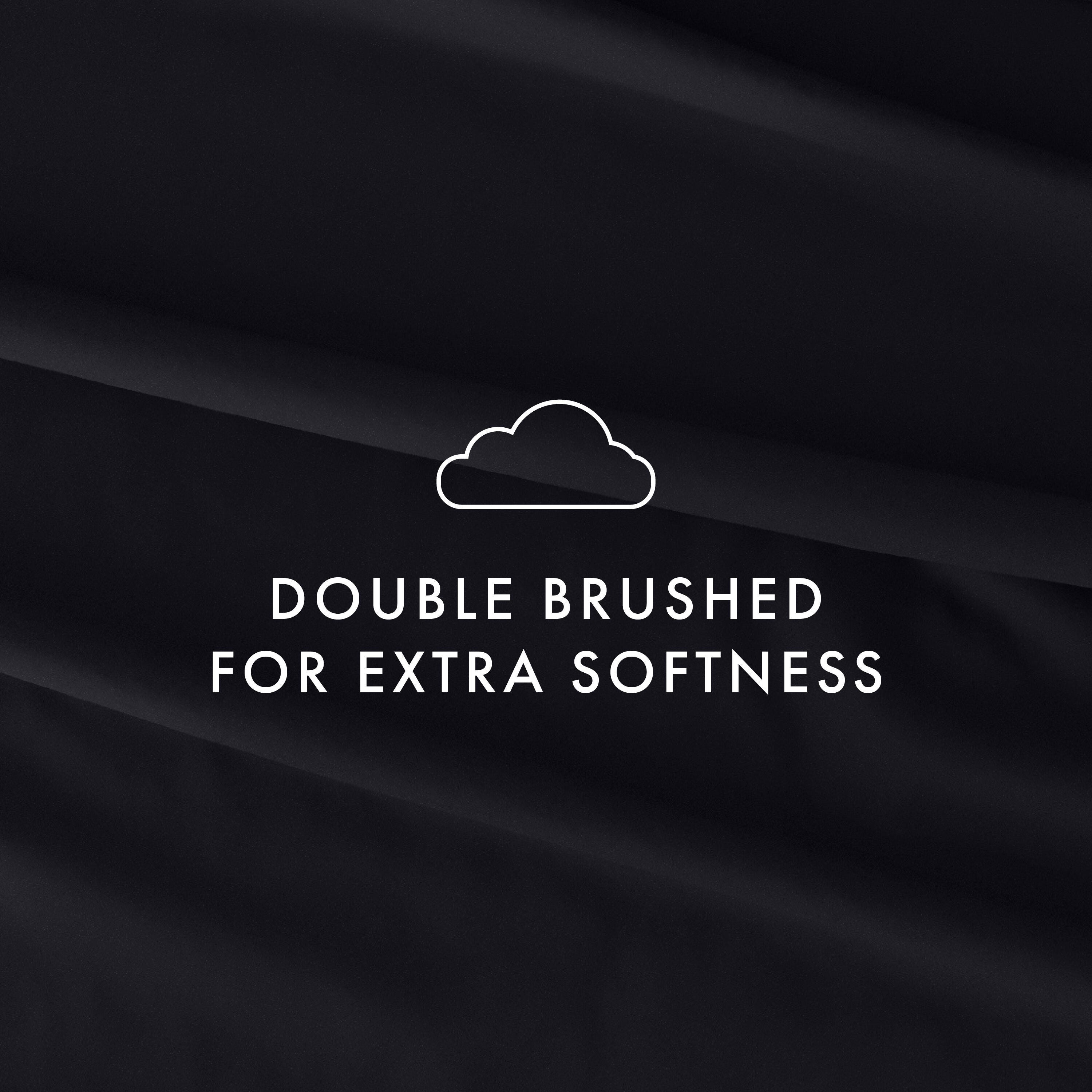 4 Piece Premium Ultra Soft King Bed Sheet Set, Black, large
