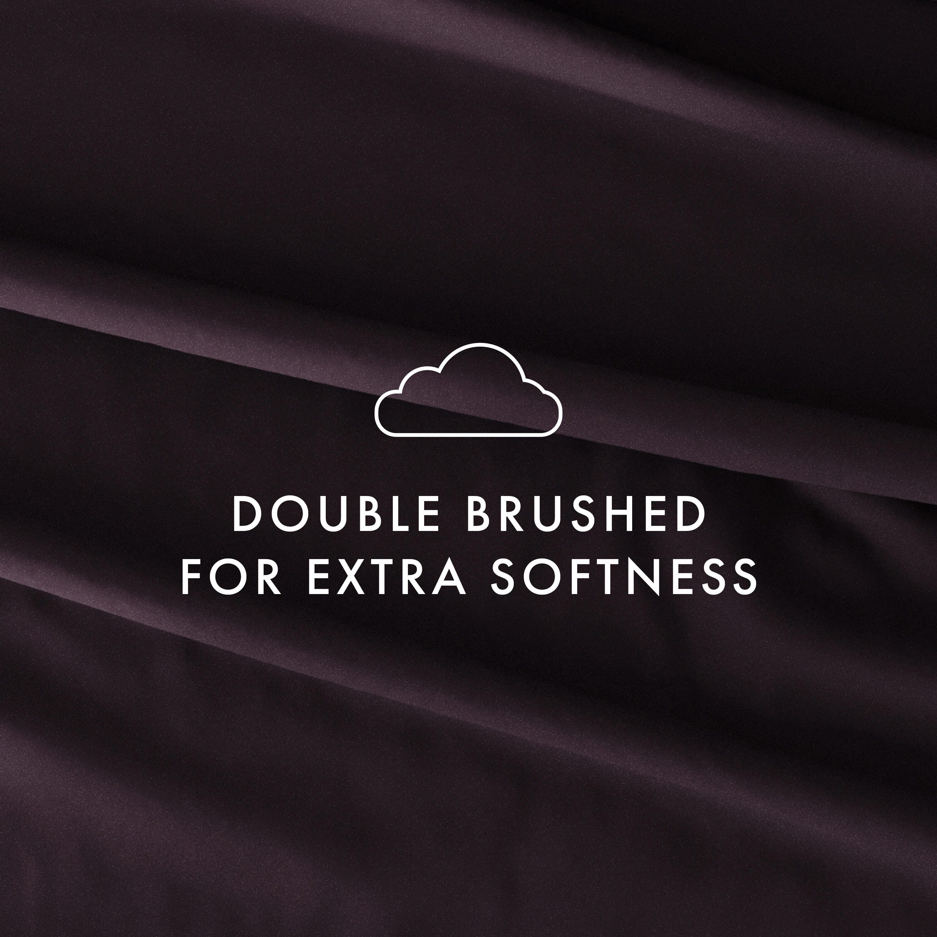 4 Piece Premium Ultra Soft King Bed Sheet Set, Purple, large