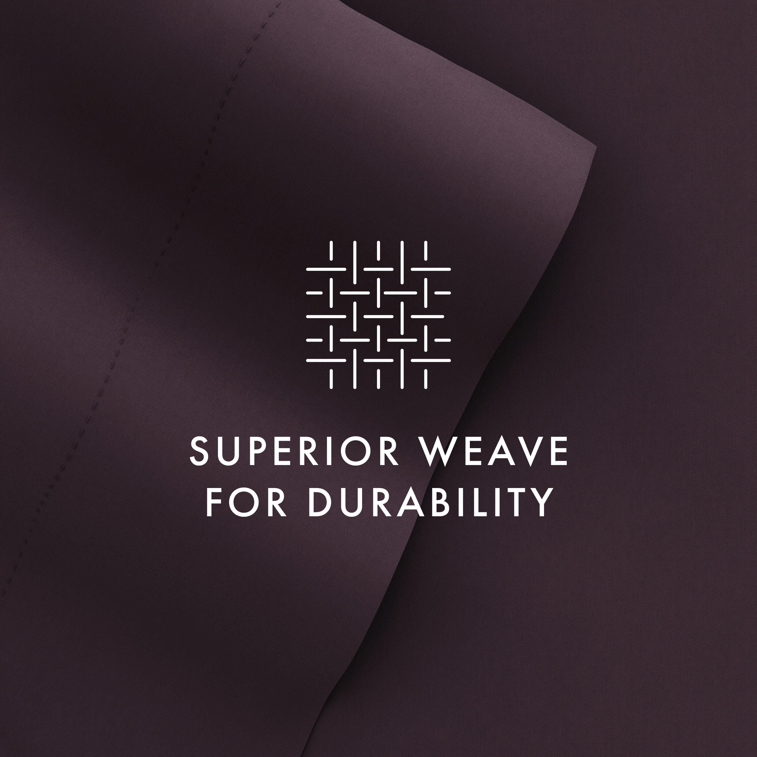 4 Piece Premium Ultra Soft King Bed Sheet Set, Purple, large