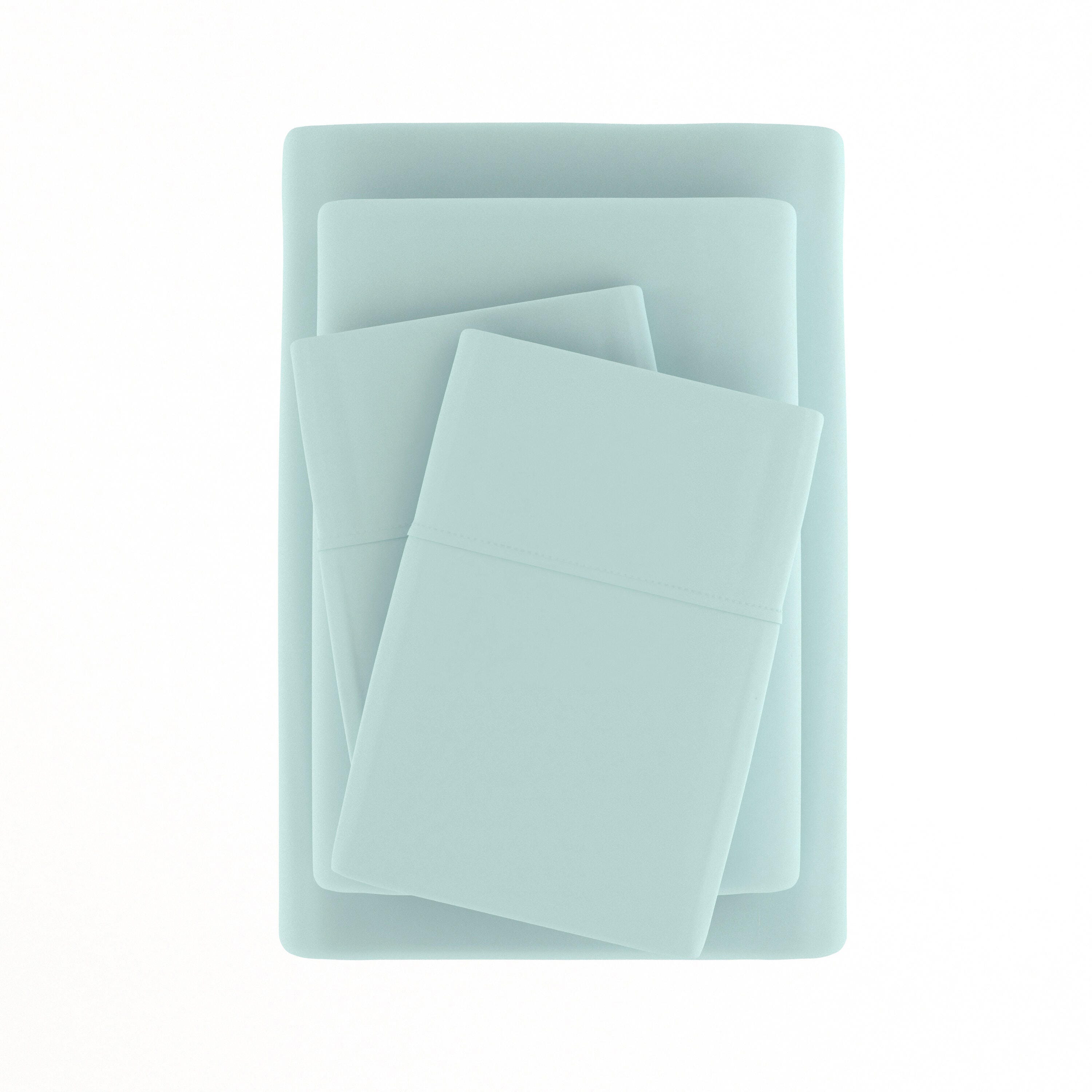 3 Piece Premium Ultra Soft Twin XL Sheet Set, Aqua, large