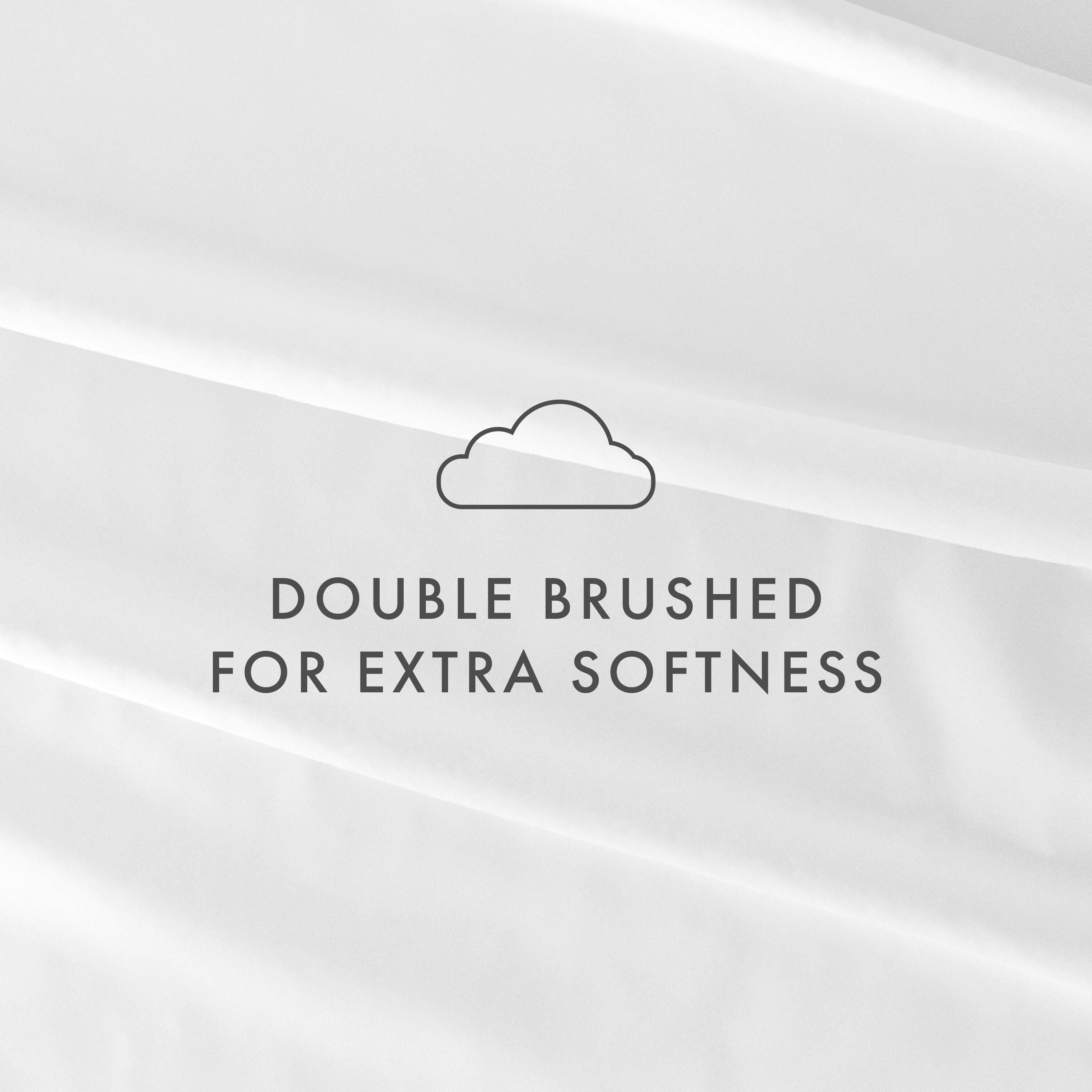 6 Piece Luxury Ultra Soft King Bed Sheet Set, White, large