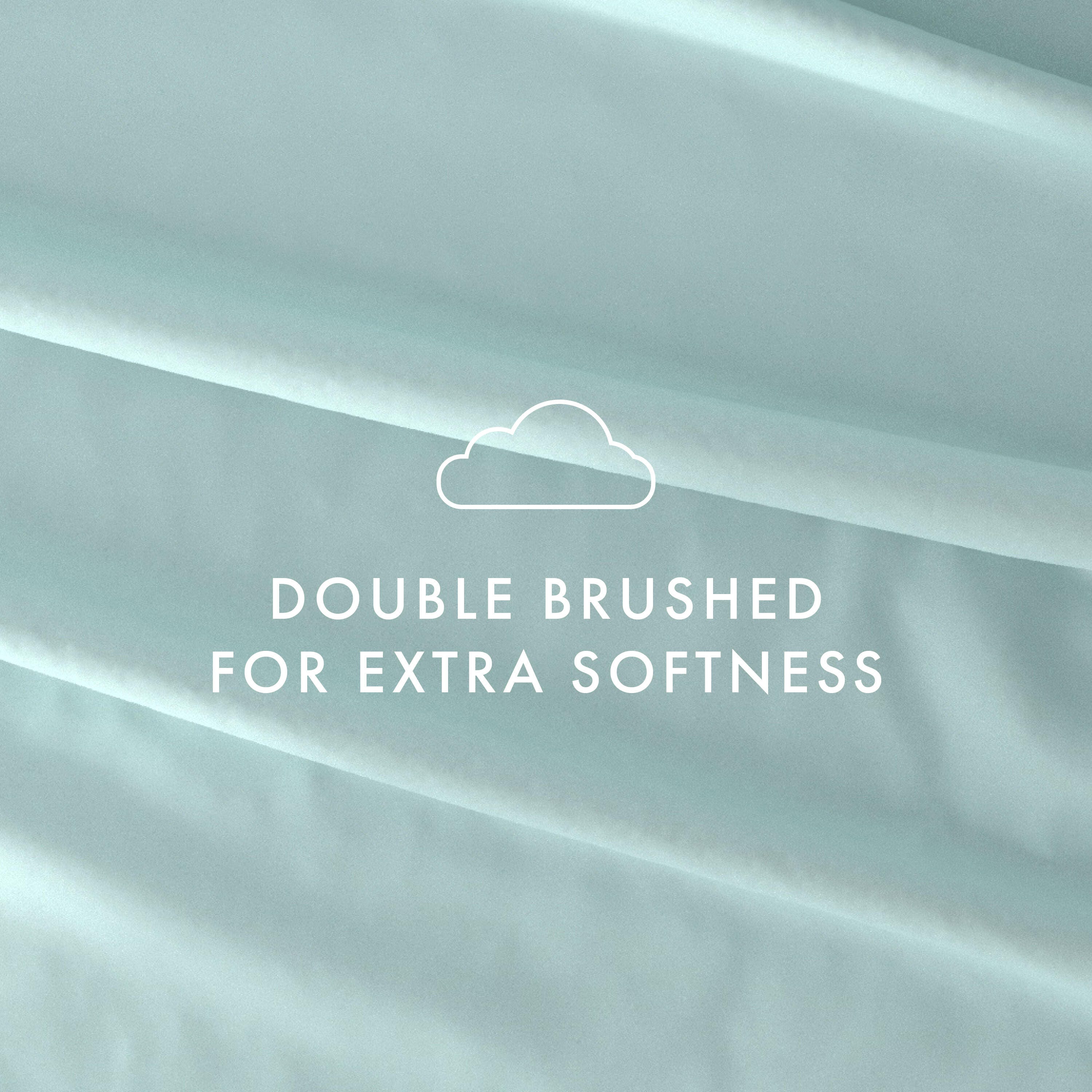 6 Piece Luxury Ultra Soft Queen Bed Sheet Set, Aqua, large