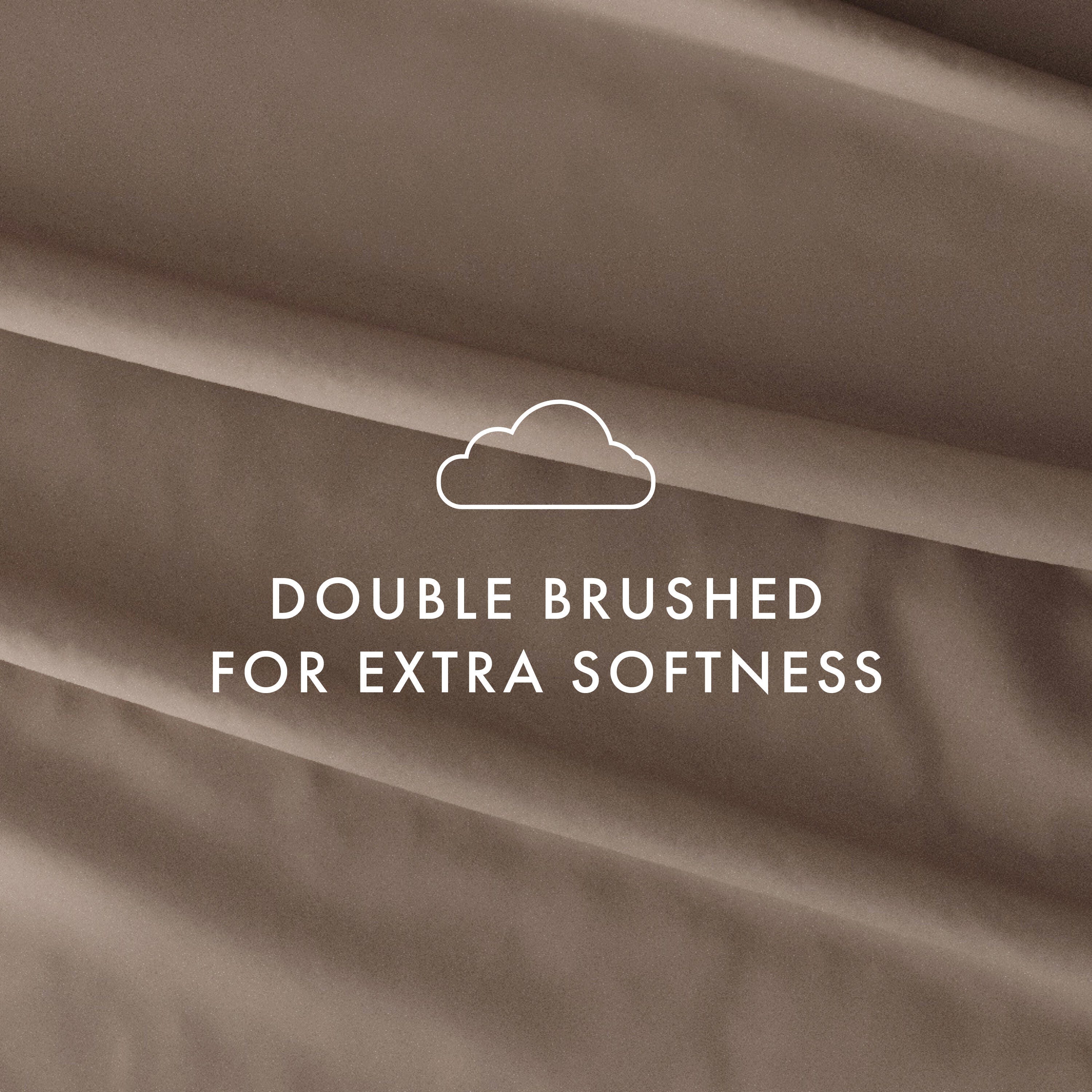 6 Piece Luxury Ultra Soft Queen Bed Sheet Set, Taupe, large