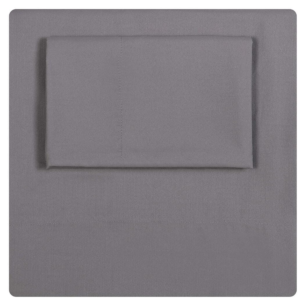 Microfiber Truly Soft Full Sheet Set, Gray, large