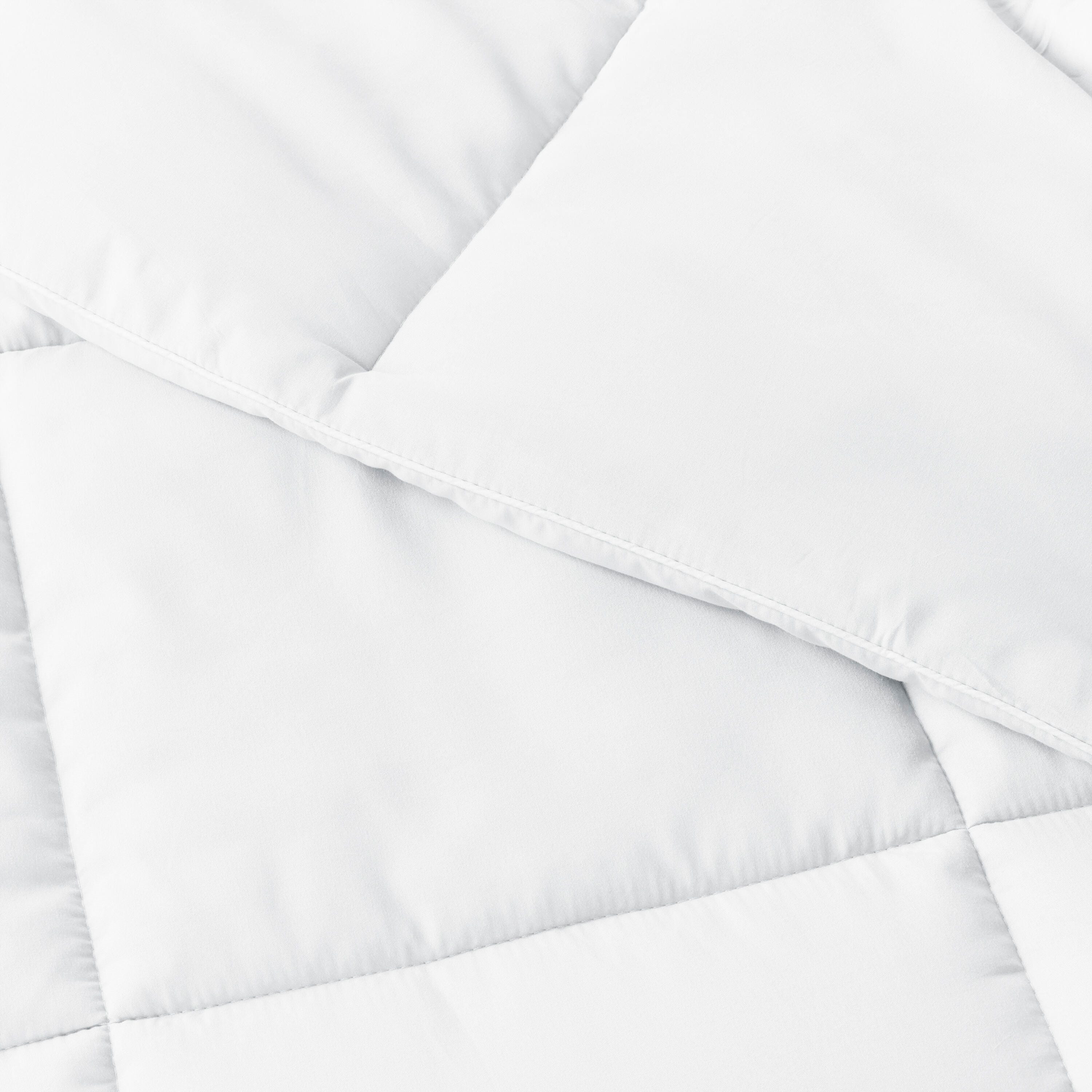 Microfiber King/California King Premium Down Alternative Comforter, White, large