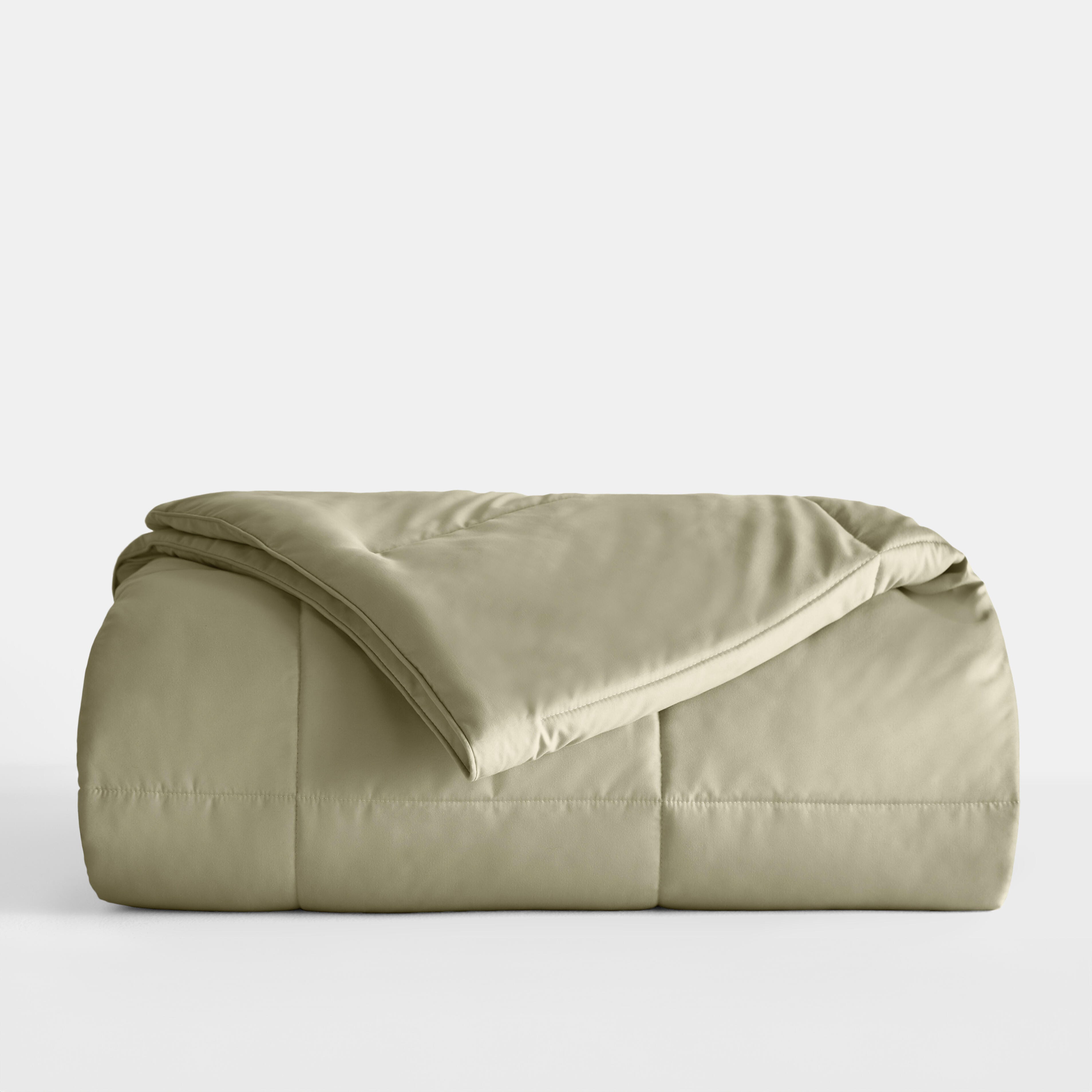 Microfiber Twin/Twin XL Premium Down Alternative Comforter, Sage, rollover