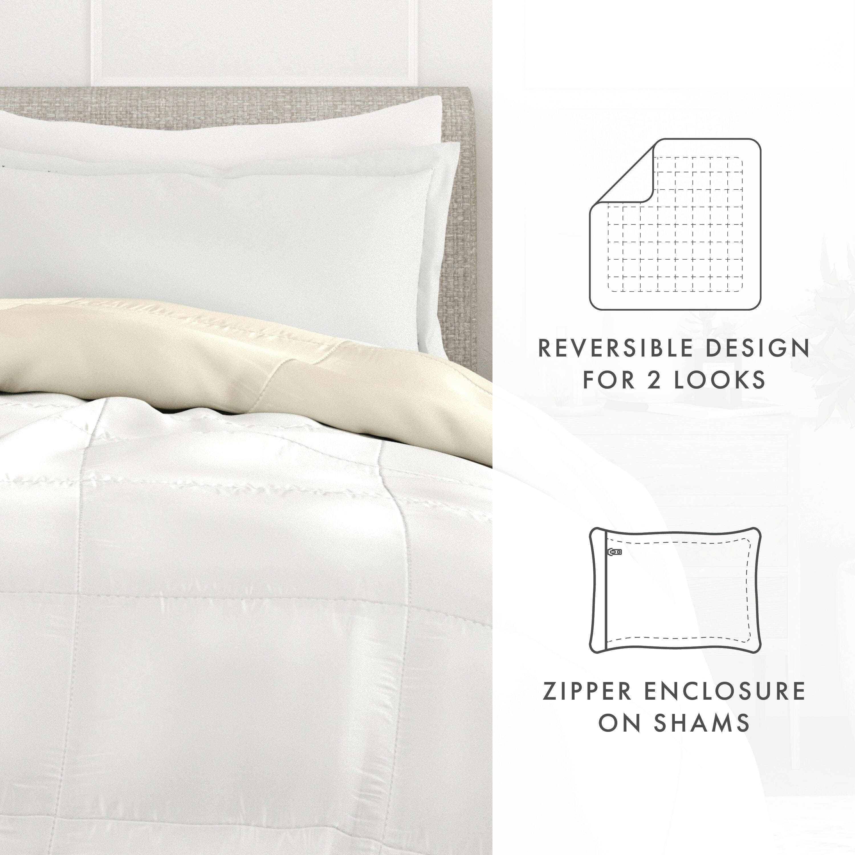 Reversible / Down Alternative Comforter, , large