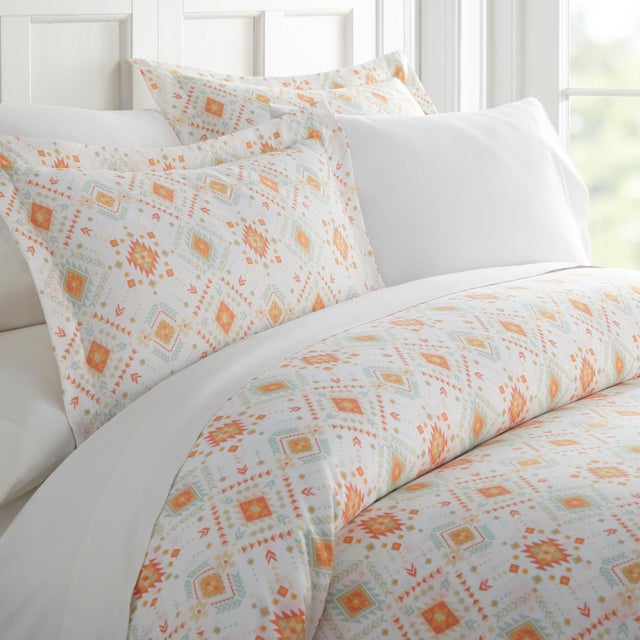 iEnjoy Home Aztec Patterned Full/Queen Duvet Set