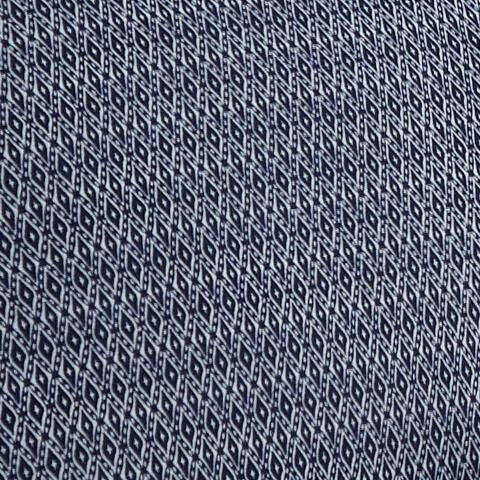 Diamond Patterned 3-Piece Twin/Twin XL Duvet Cover Set, Navy, large