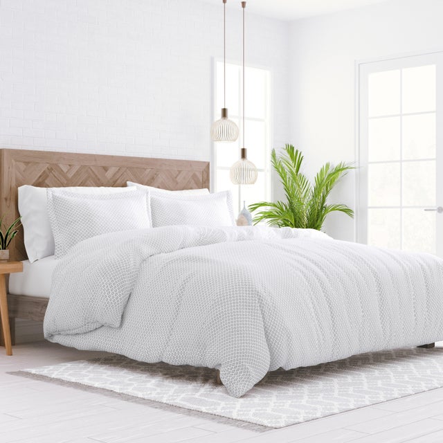 iEnjoy Home Microfiber Full/Queen Duvet Set