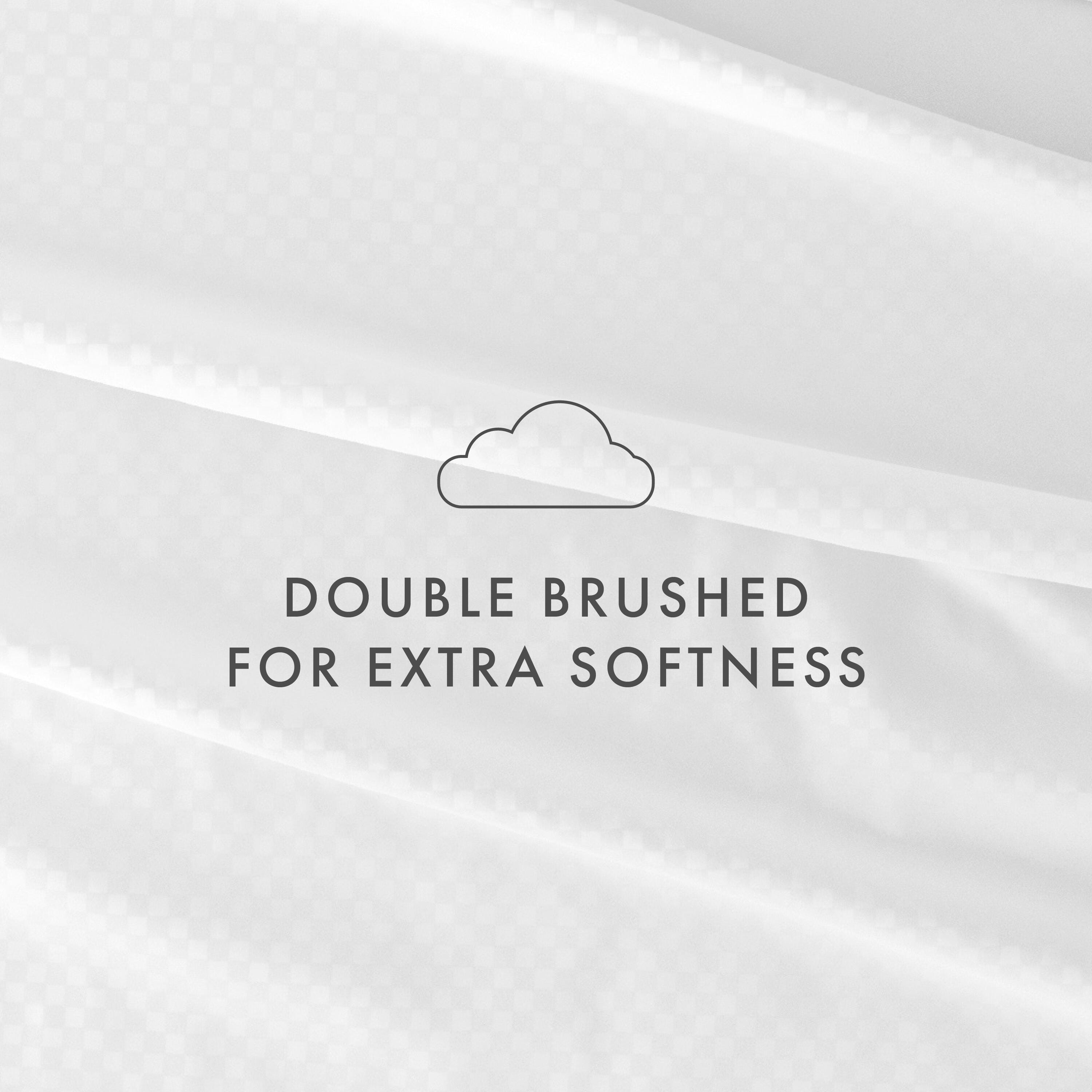 Checkered Embossed 4-Piece California King Sheet Set, White, large