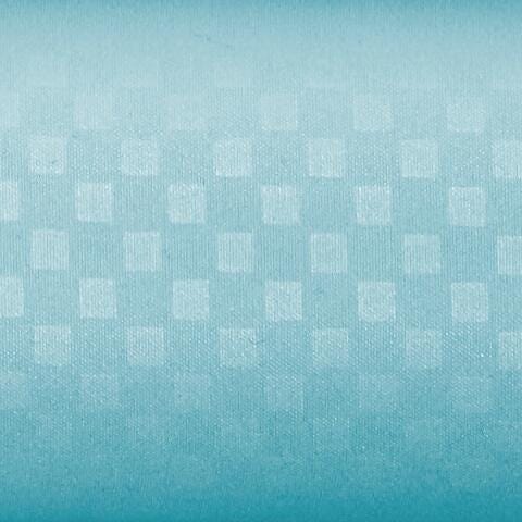 Checkered Embossed 4-Piece Full Sheet Set, Aqua, large