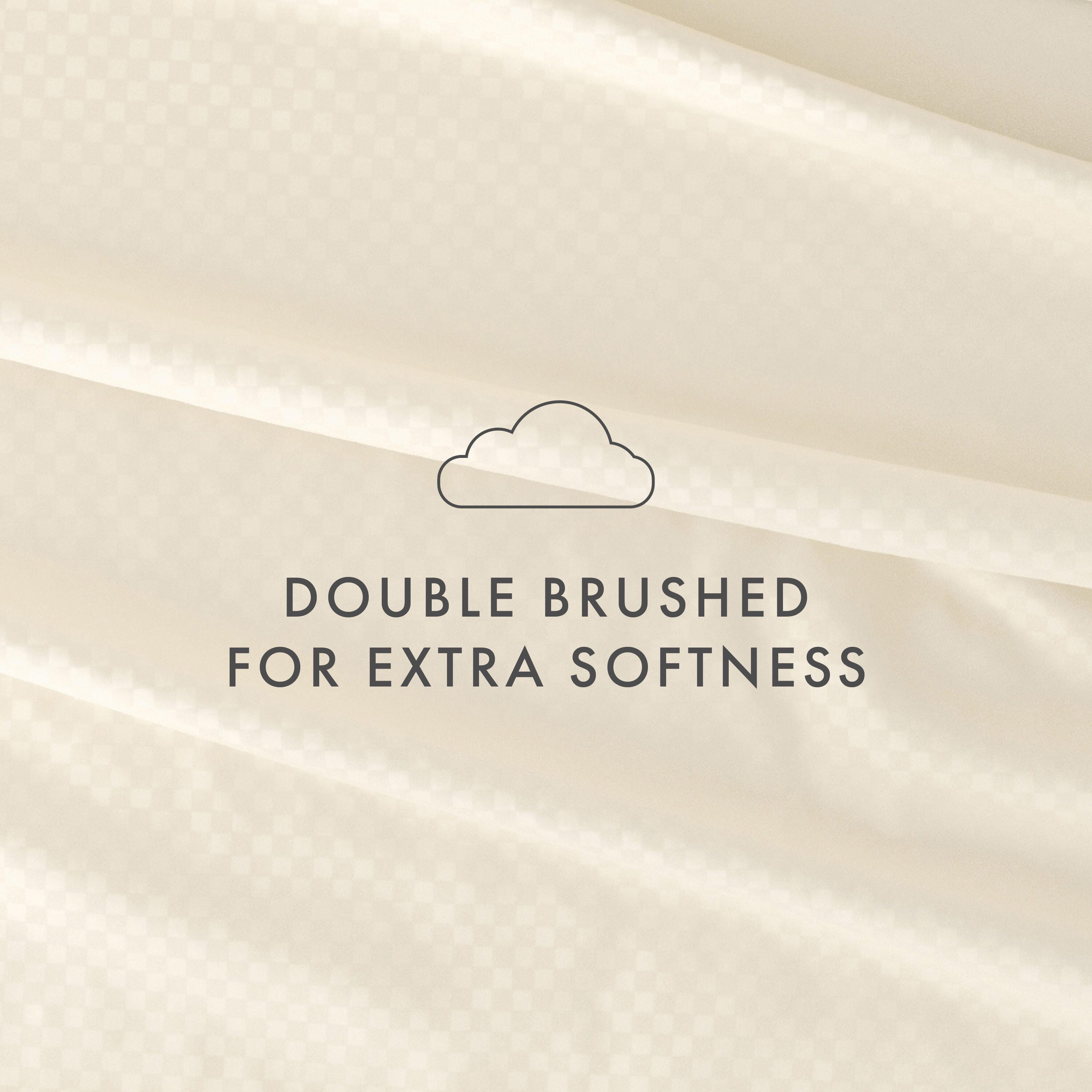 Checkered Embossed 4-Piece Full Sheet Set, Ivory, large