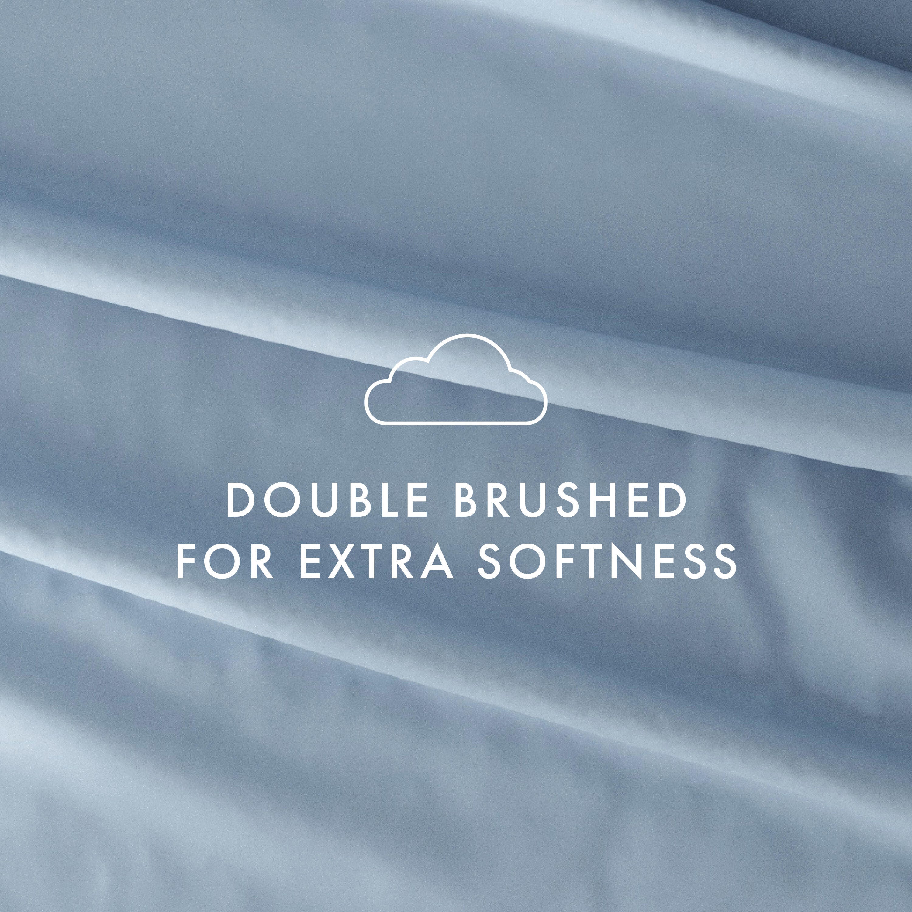 Home Collection Luxury Ultra Soft 4-Piece Twin Bed Sheet Set, Light Blue, large