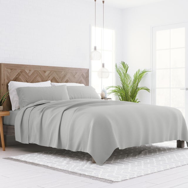 Home Collection Premium Ultra Soft Flannel King Bed Sheet Set
