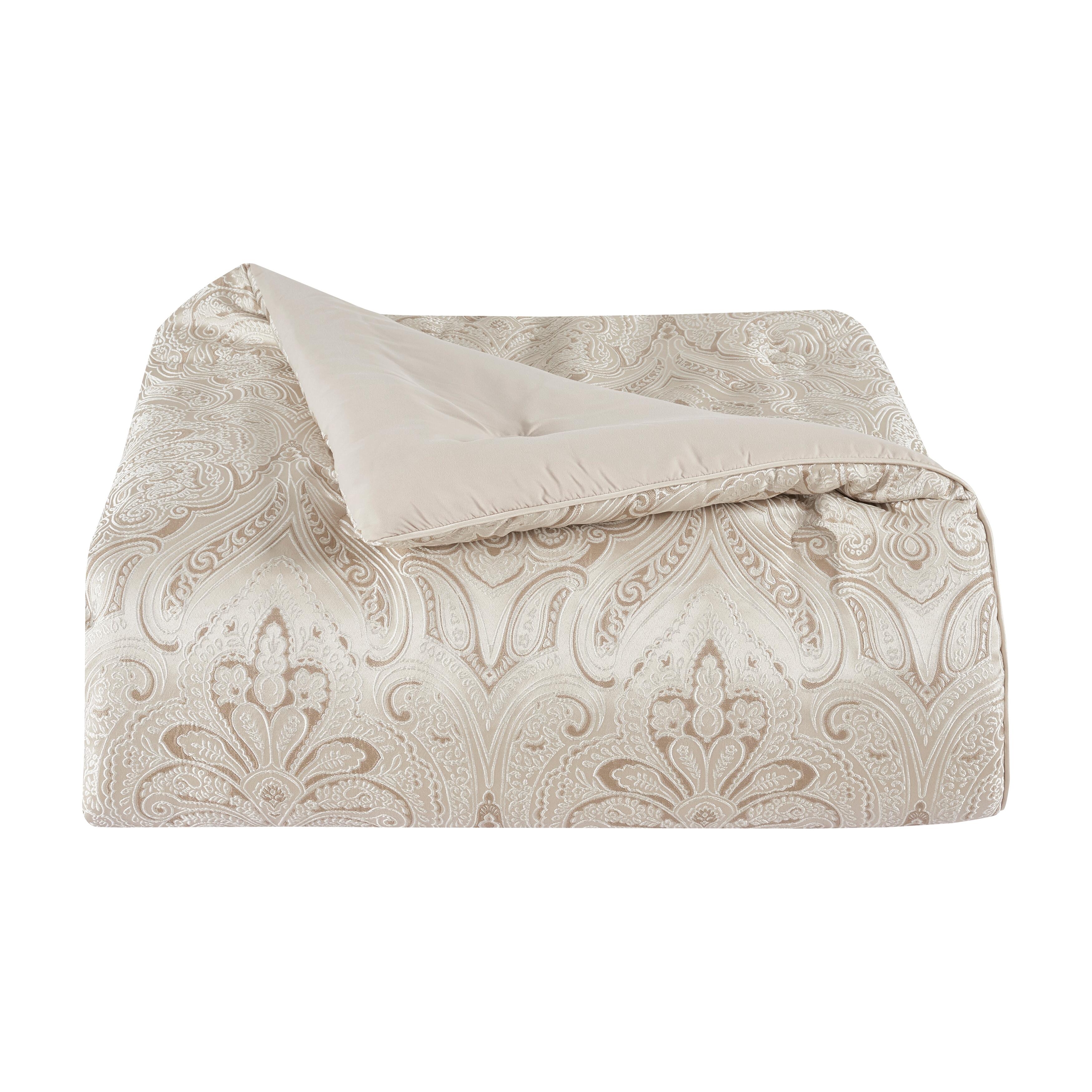 J.Queen New York Trinity 4 Piece Piece Comforter Set, Champagne, rollover