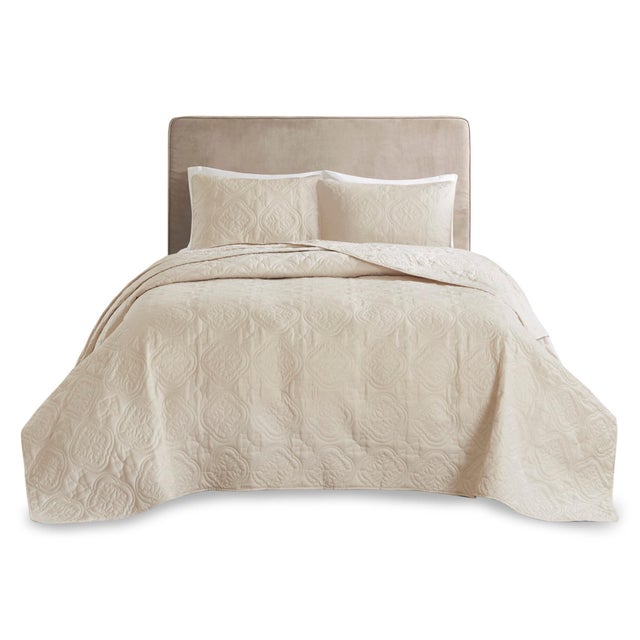 Glen 3 Piece Reversible Full/Queen Bedspread Set
