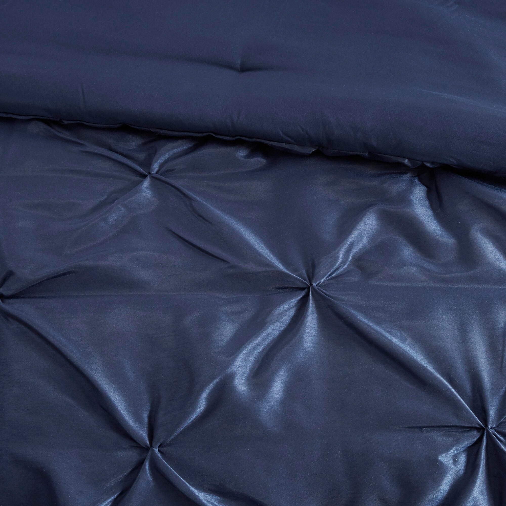JLA Home Laurel Comforter Set, Navy, large