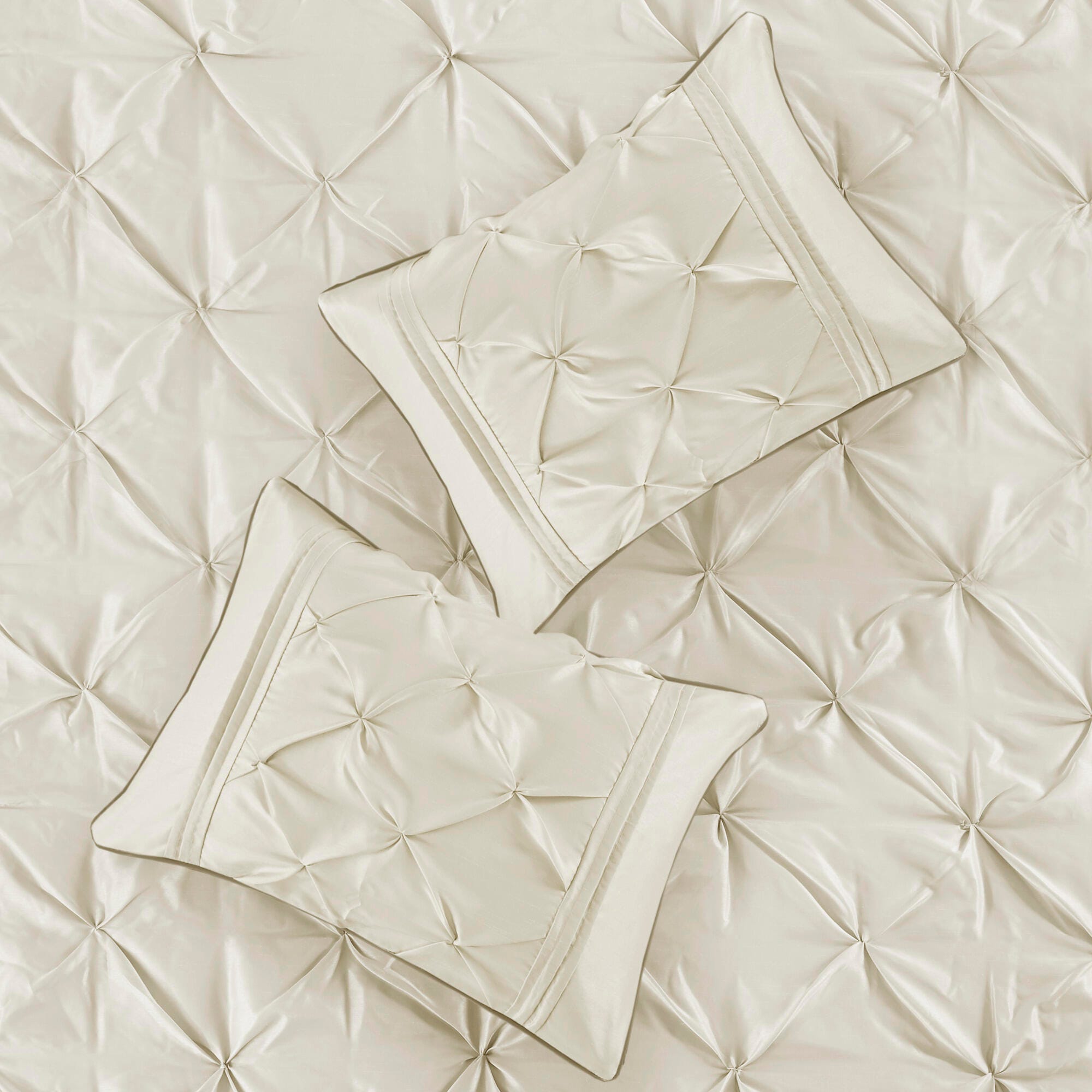 JLA Home Laurel Comforter Set, Ivory, large